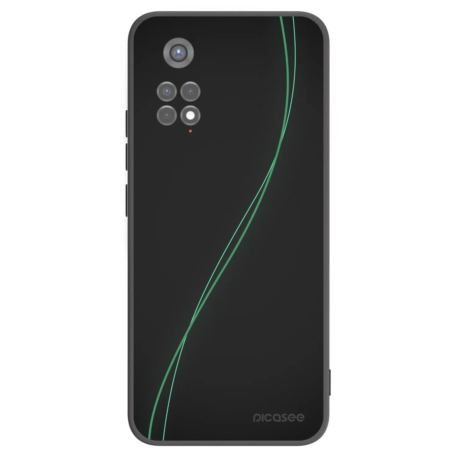 Picasee husă neagră din silicon pentru Xiaomi Redmi Note 11S 5G - Be Different