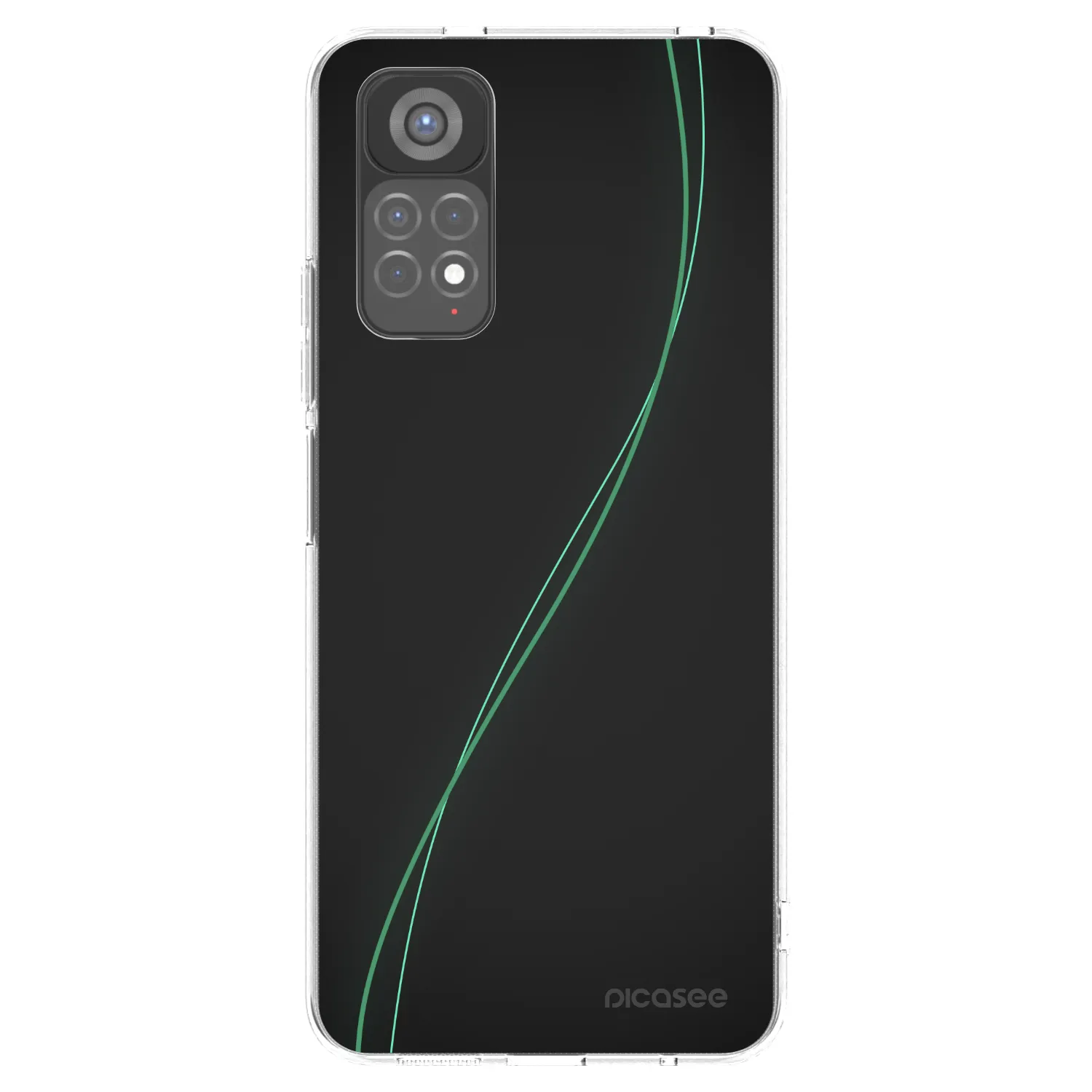 Picasee husă transparentă din silicon pentru Xiaomi Redmi Note 11S 5G - Be Different