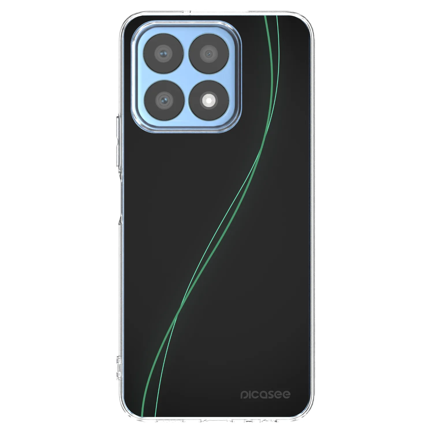 Picasee husă transparentă din silicon pentru Honor X8a - Be Different