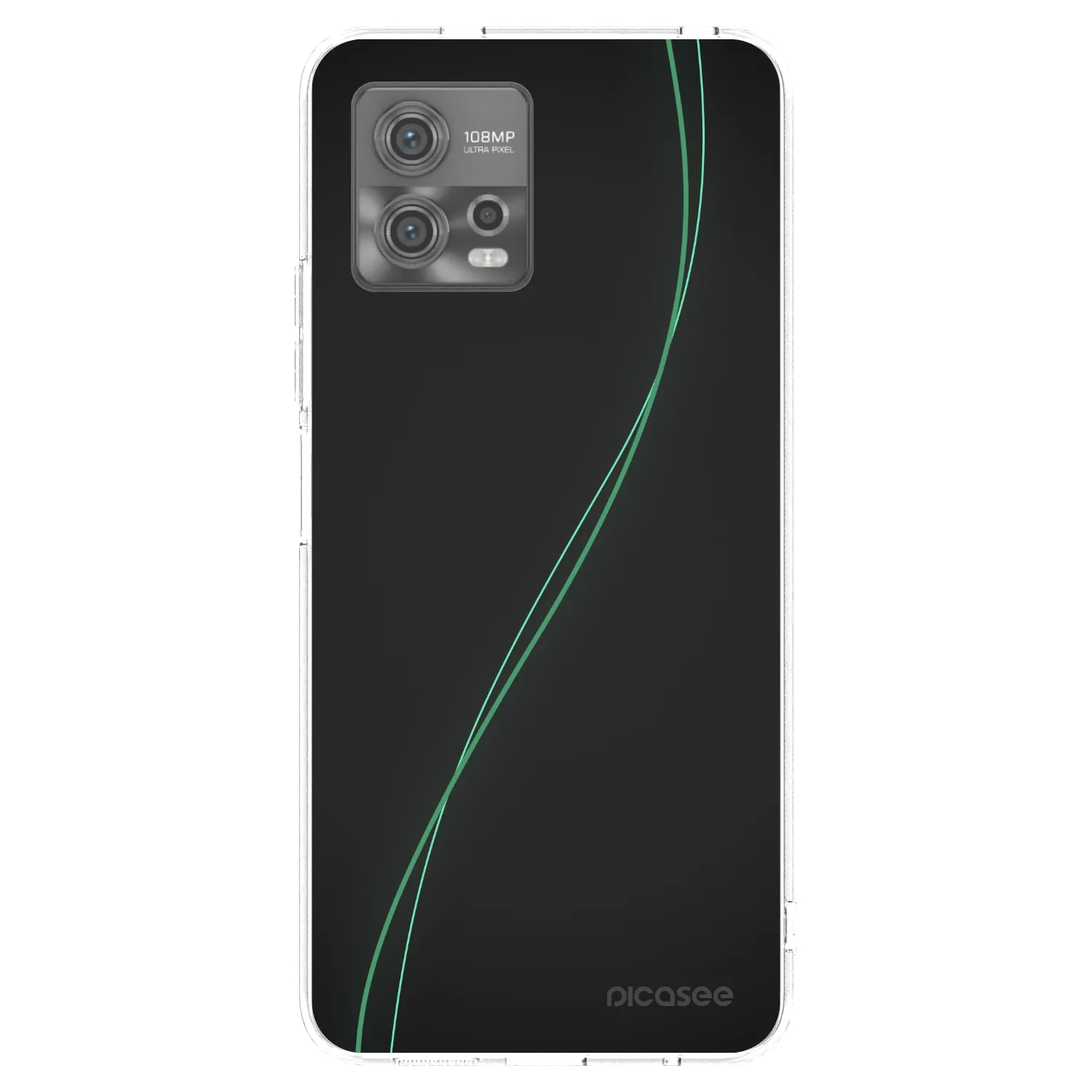 Picasee husă transparentă din silicon pentru Motorola Moto G72 - Be Different
