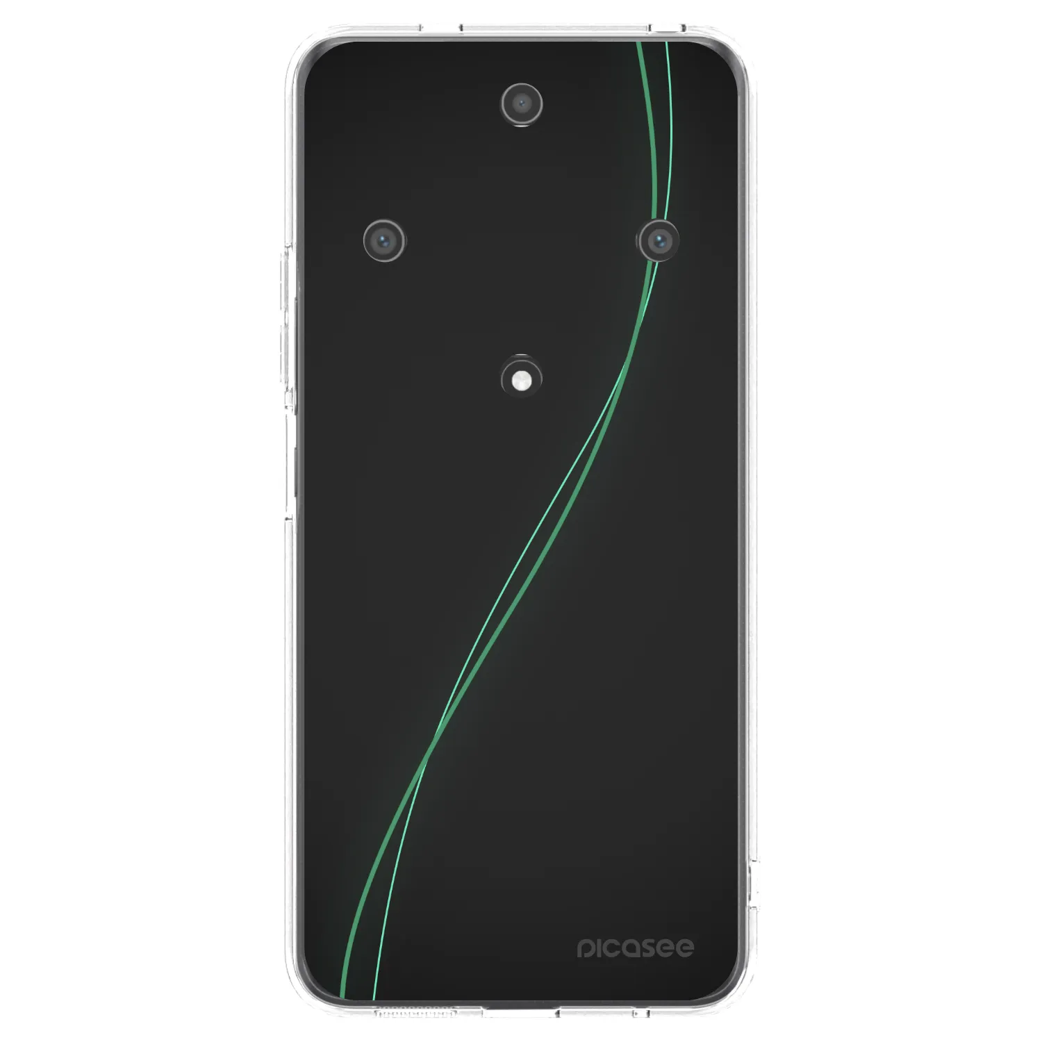 Picasee husă transparentă din silicon pentru Honor Magic5 Lite 5G - Be Different