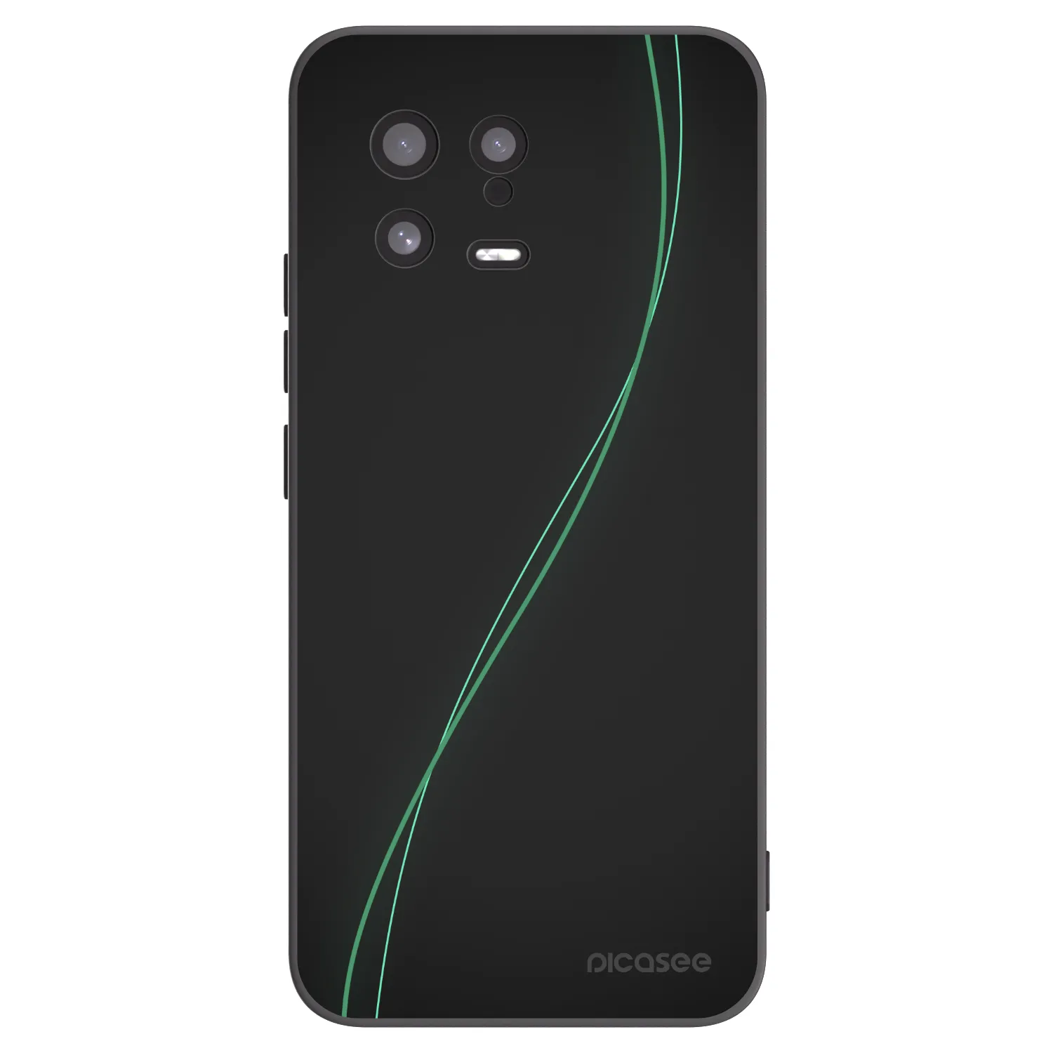 Picasee husă neagră din silicon pentru Xiaomi 13 - Be Different
