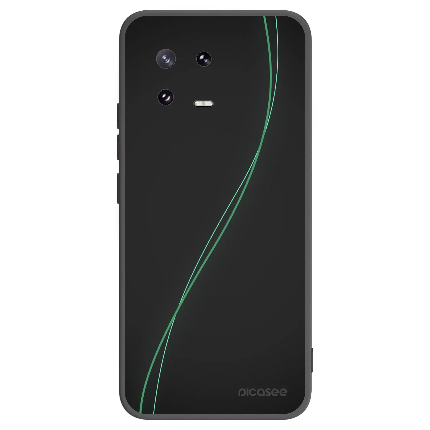 Picasee husă neagră din silicon pentru Xiaomi 13 Pro - Be Different
