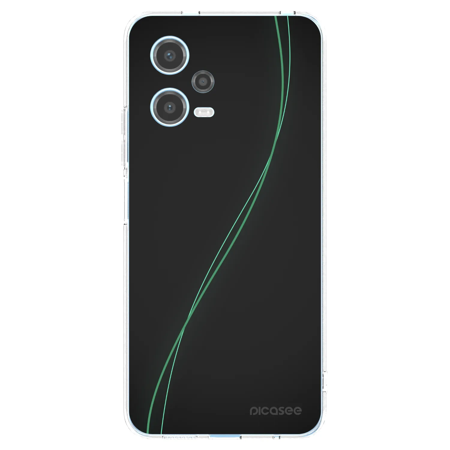 Picasee husă transparentă din silicon pentru Xiaomi Redmi Note 12 5G - Be Different