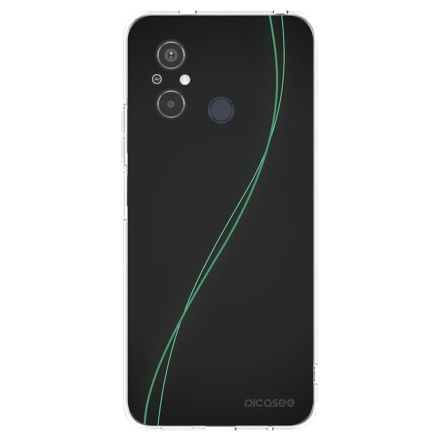 Picasee husă transparentă din silicon pentru Xiaomi Redmi 12C - Be Different