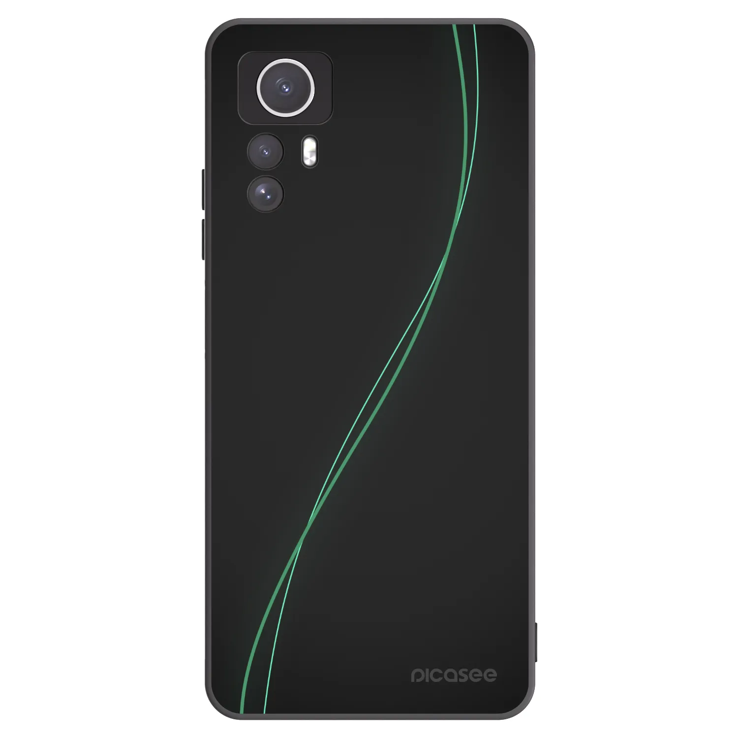 Picasee husă neagră din silicon pentru Xiaomi Redmi Note 12S - Be Different