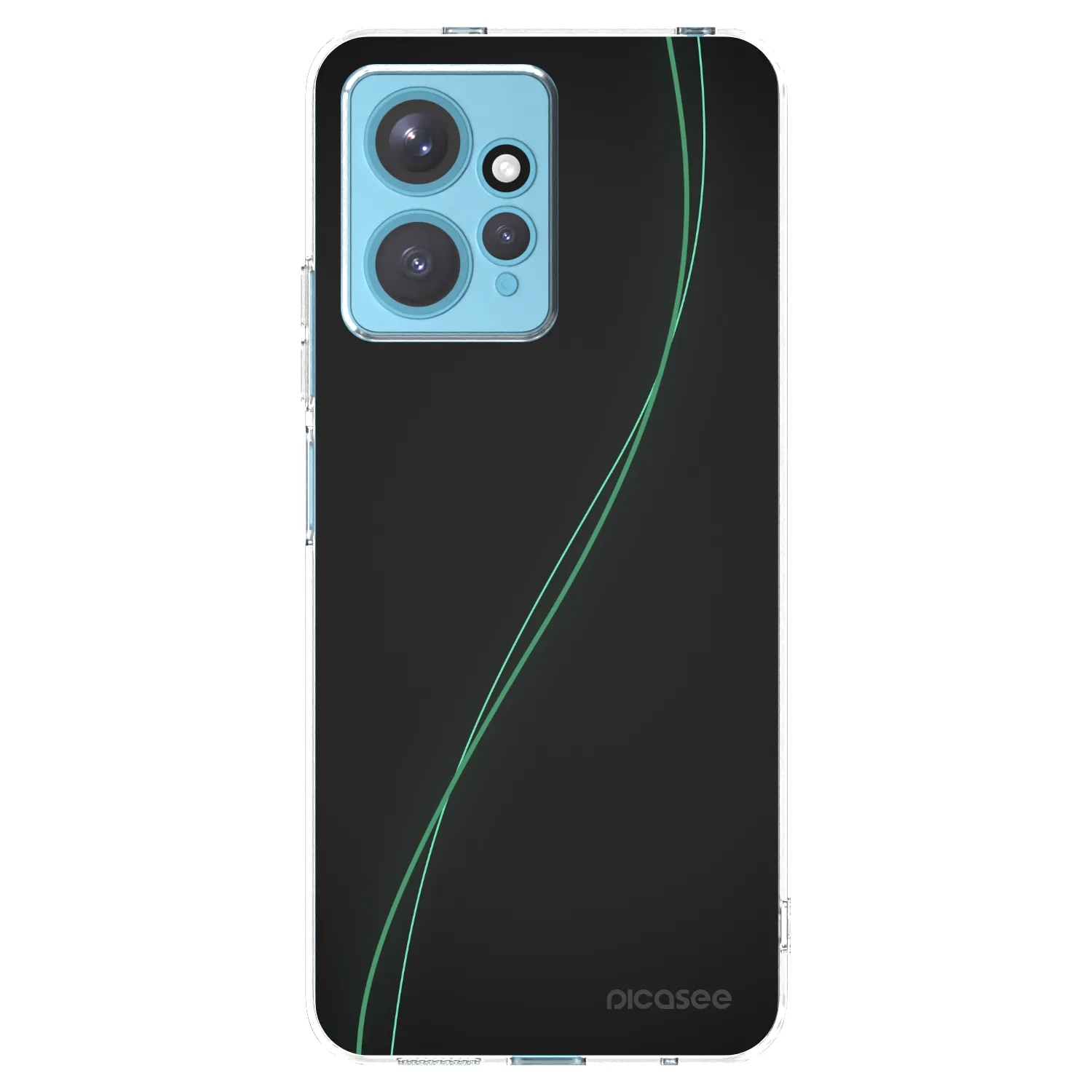 Picasee husă transparentă din silicon pentru Xiaomi Redmi Note 12 4G - Be Different