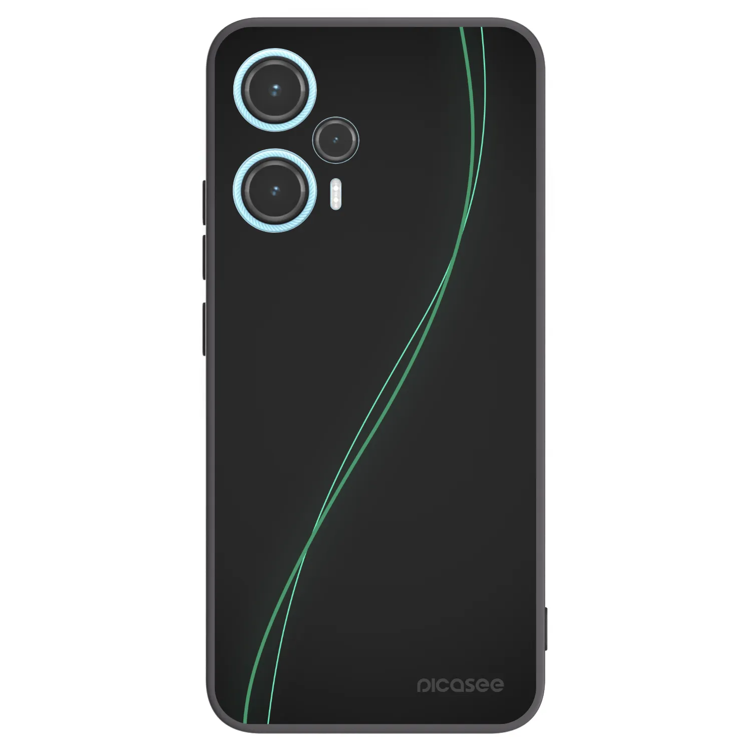 Picasee husă neagră din silicon pentru Xiaomi Poco F5 - Be Different