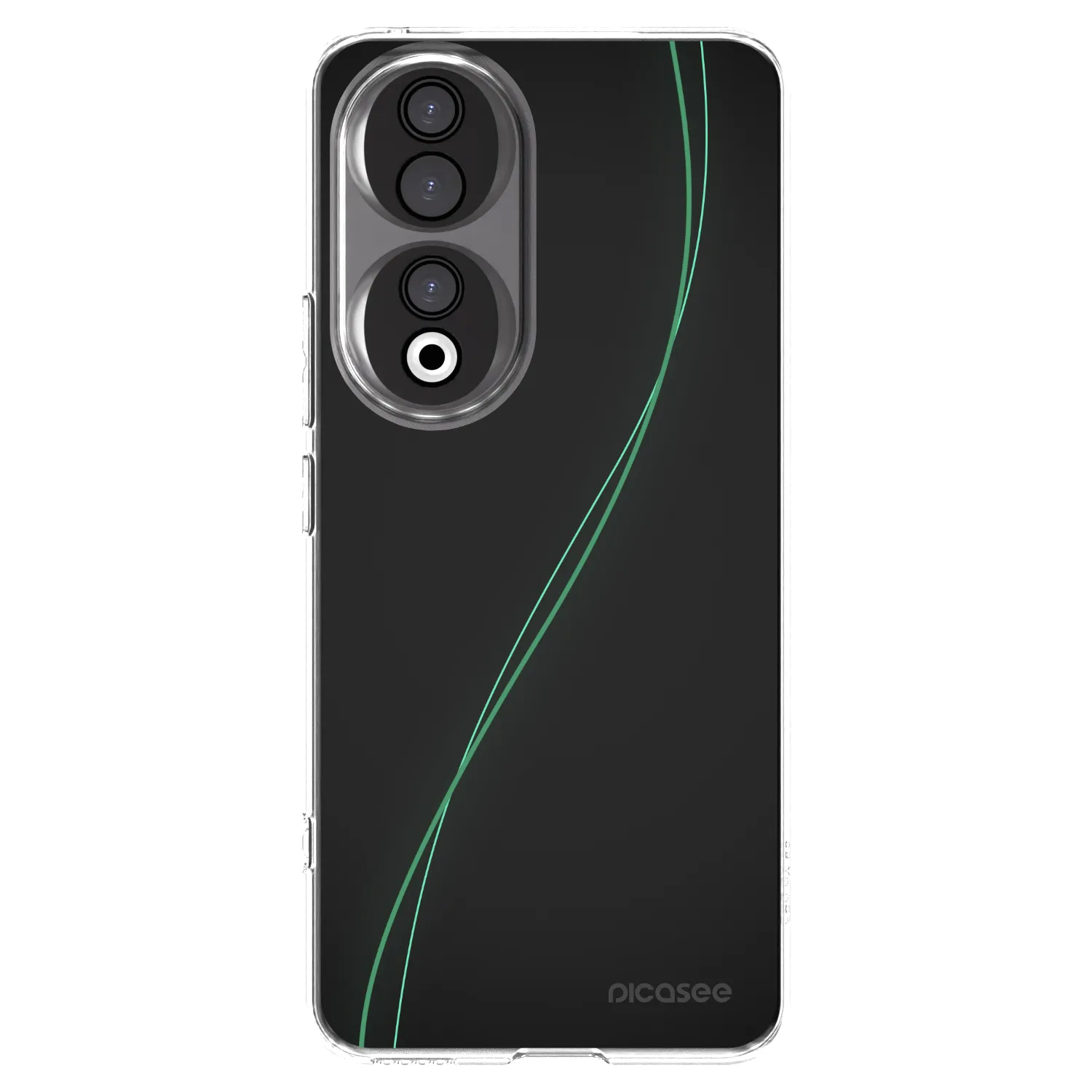 Picasee husă transparentă din silicon pentru Honor 90 5G - Be Different