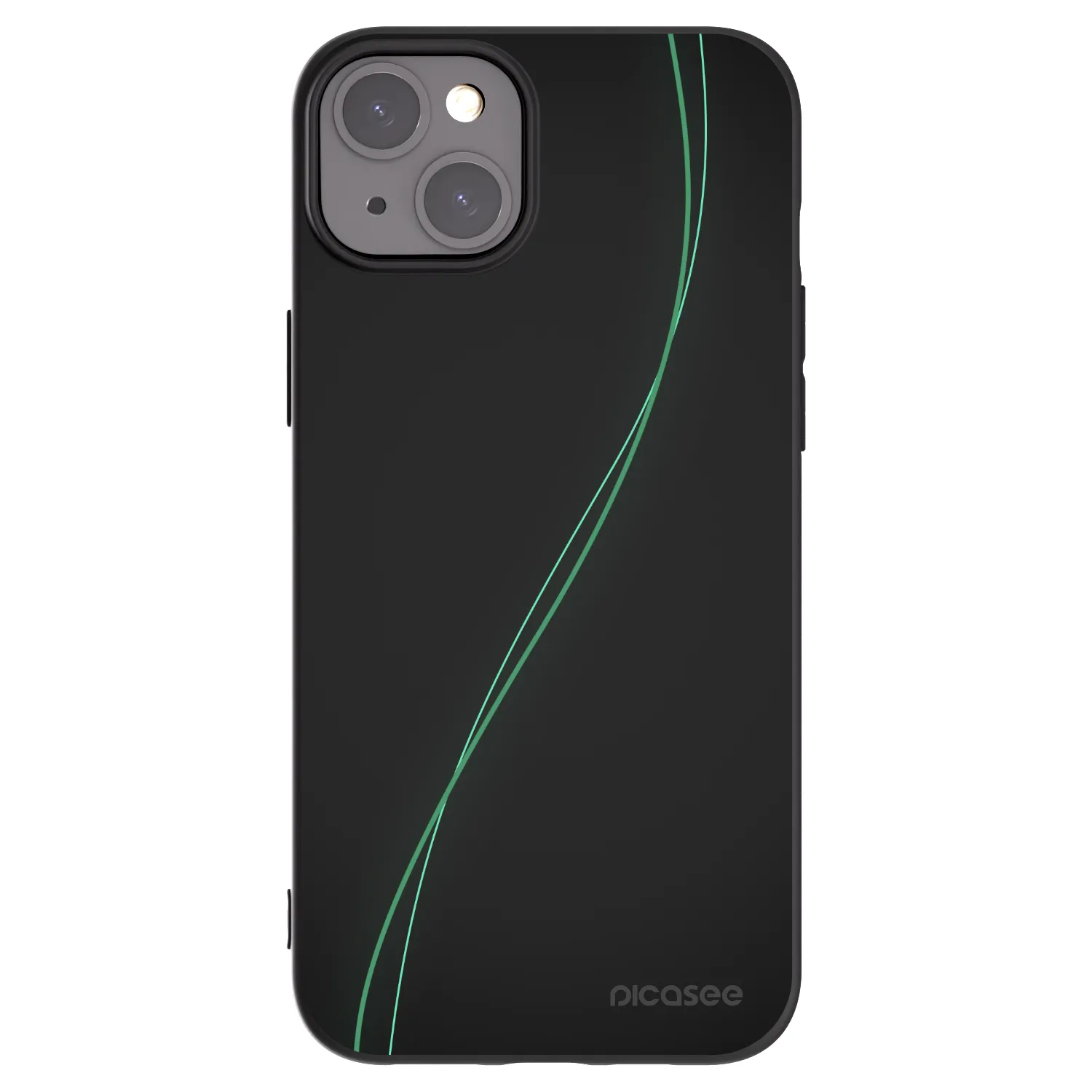 Picasee husă neagră din silicon pentru Apple iPhone 15 Plus - Be Different