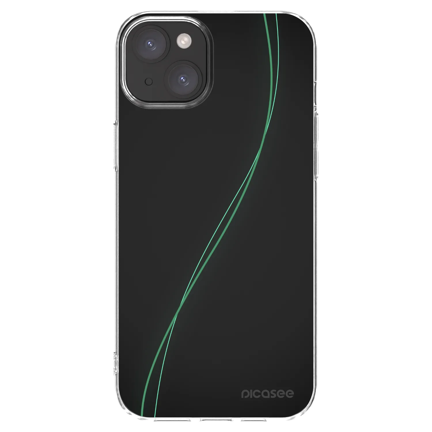 Picasee husă transparentă din silicon pentru Apple iPhone 15 Plus - Be Different