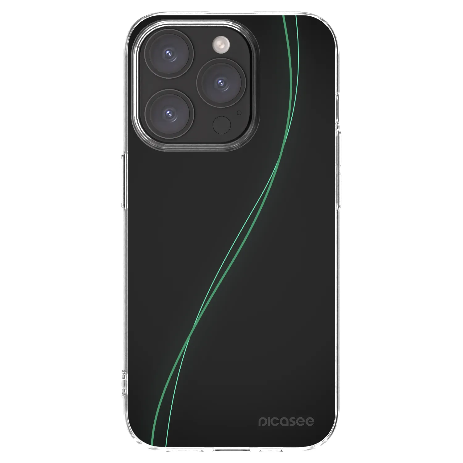Picasee husă transparentă din silicon pentru Apple iPhone 15 Pro - Be Different