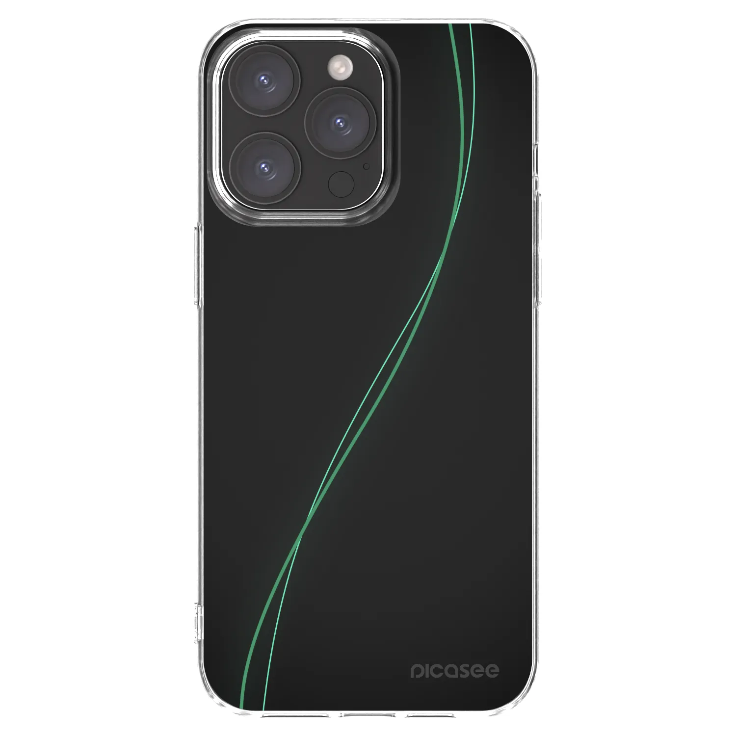 Picasee husă transparentă din silicon pentru Apple iPhone 15 Pro Max - Be Different