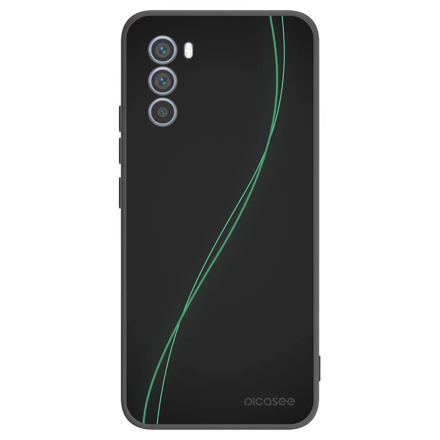 Picasee husă neagră din silicon pentru Motorola Moto G62 - Be Different
