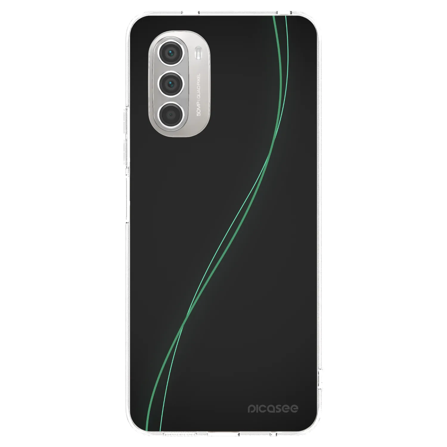 Picasee husă transparentă din silicon pentru Motorola Moto G51 - Be Different