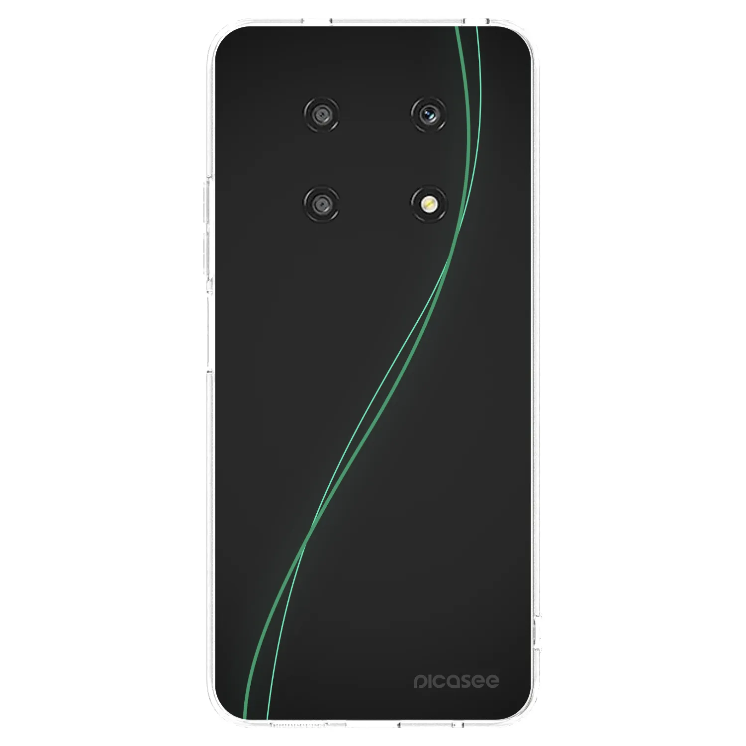 Picasee husă transparentă din silicon pentru Honor Magic4 Lite 5G - Be Different