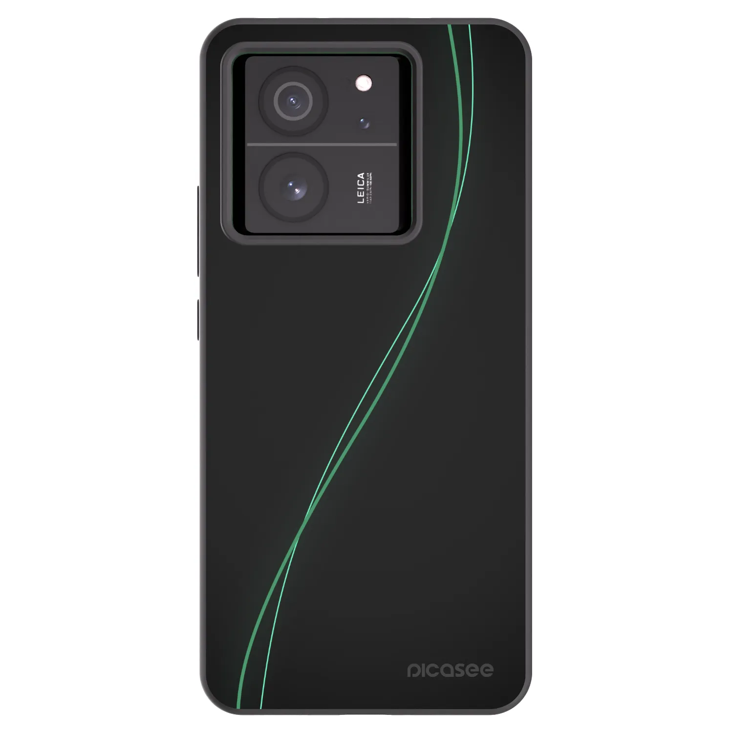 Picasee husă neagră din silicon pentru Xiaomi 13T - Be Different