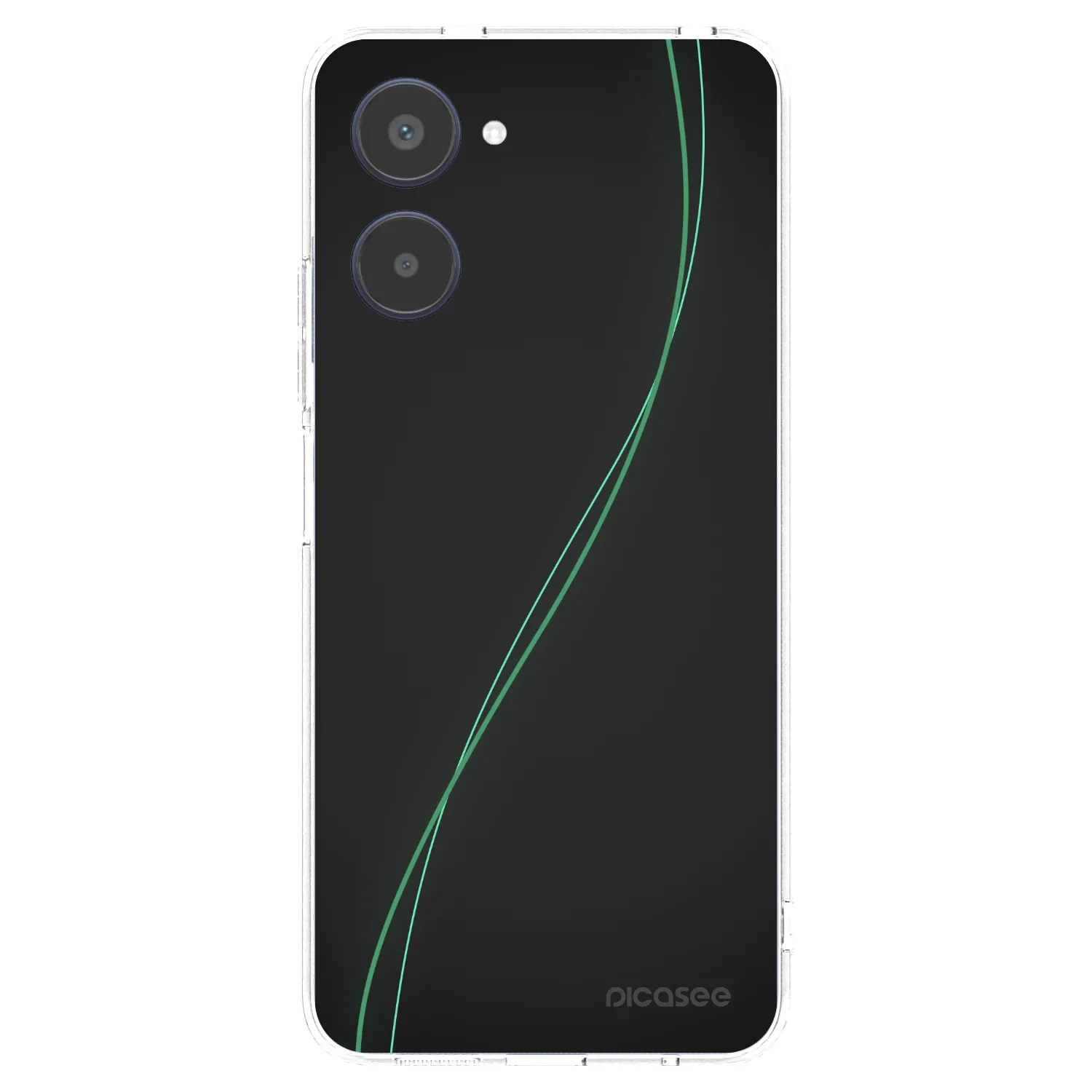 Picasee husă transparentă din silicon pentru Realme 10 4G - Be Different