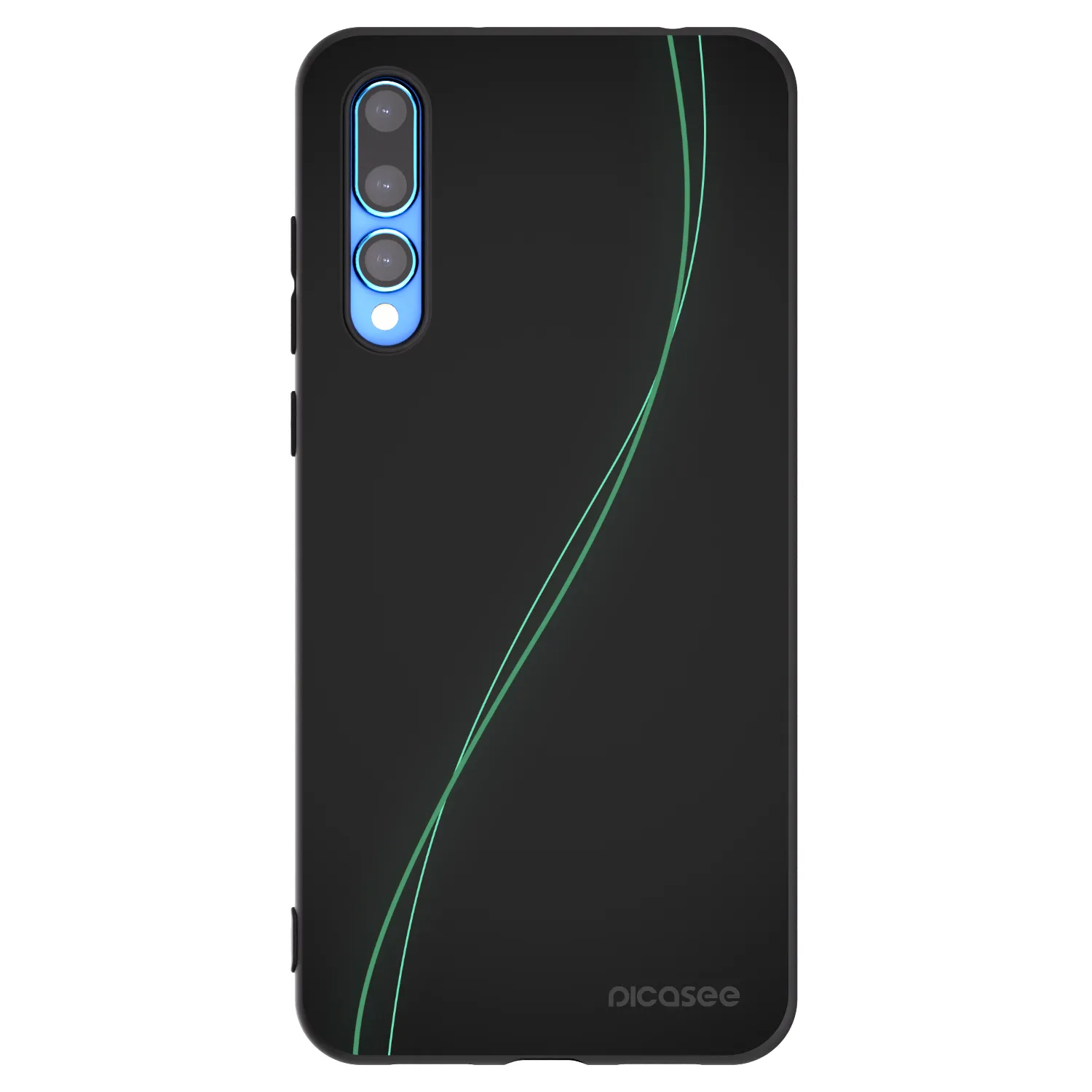 Picasee husă neagră din silicon pentru Huawei P20 Pro - Be Different