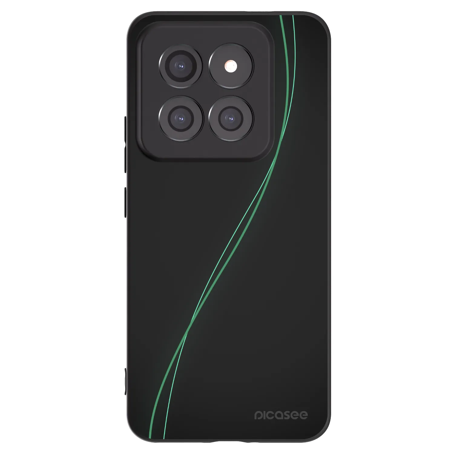 Picasee husă neagră din silicon pentru Xiaomi 14 Pro - Be Different