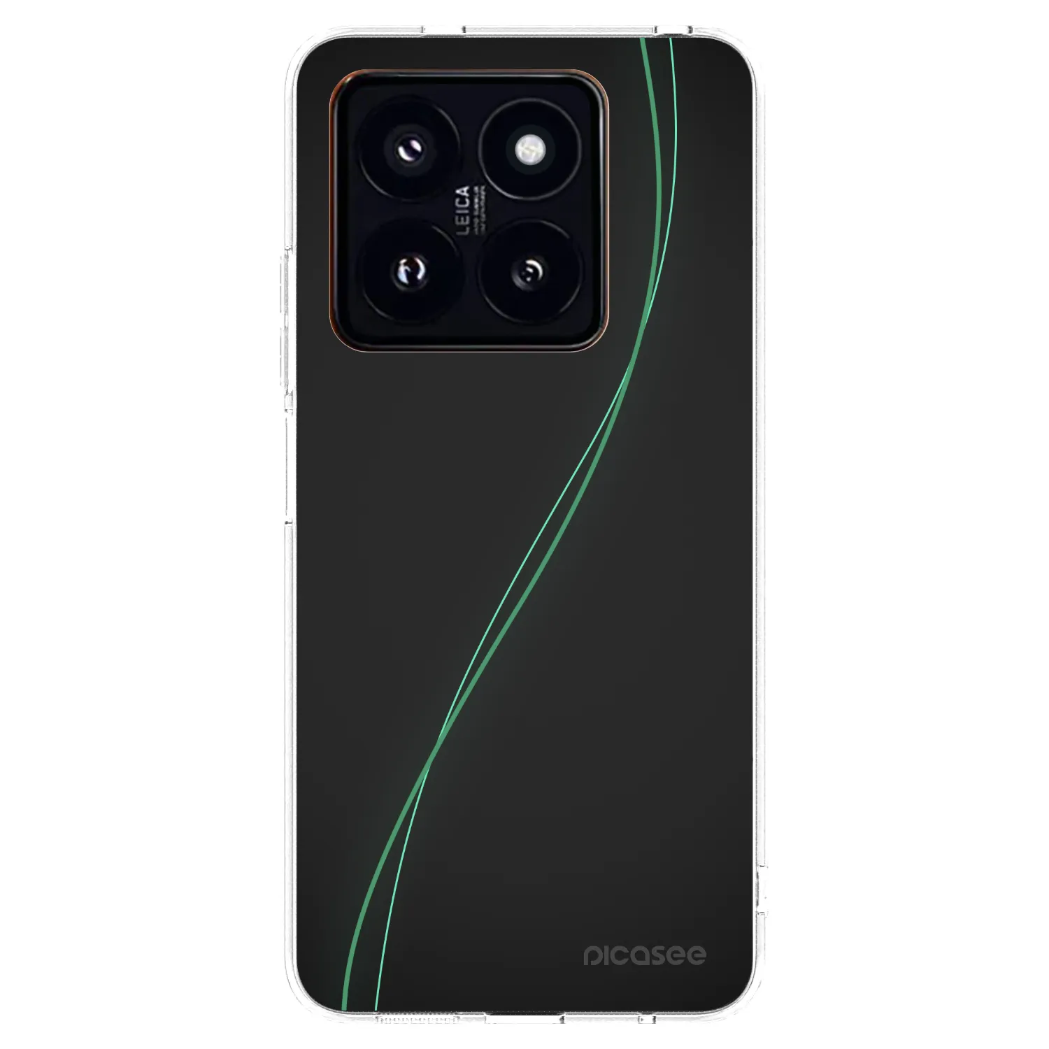 Picasee husă transparentă din silicon pentru Xiaomi 14 Pro - Be Different
