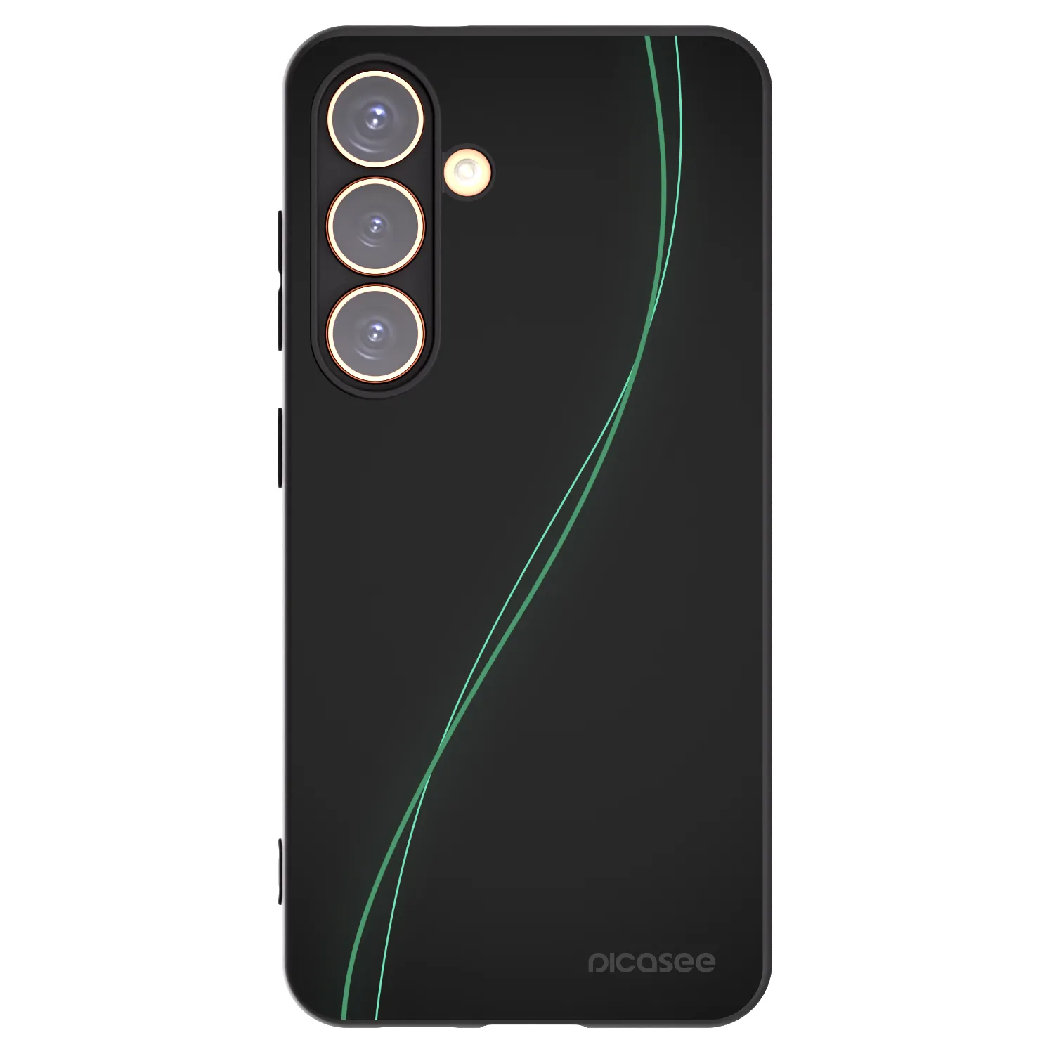 Picasee husă neagră din silicon pentru Samsung Galaxy S24 S921B 5G - Be Different