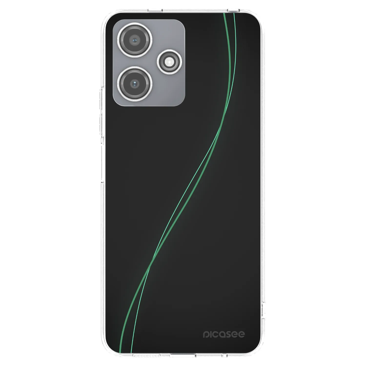 Picasee husă transparentă din silicon pentru Xiaomi Redmi 12 5G - Be Different