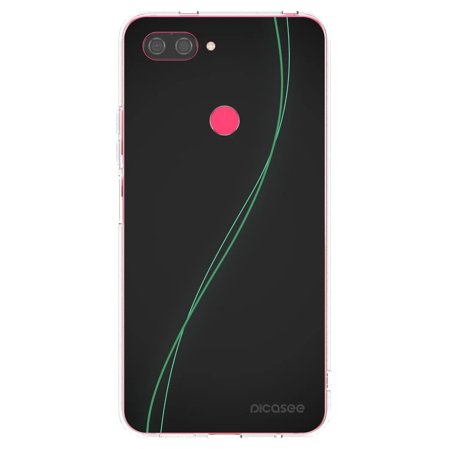 Picasee husă transparentă din silicon pentru Xiaomi Mi 8 Lite - Be Different