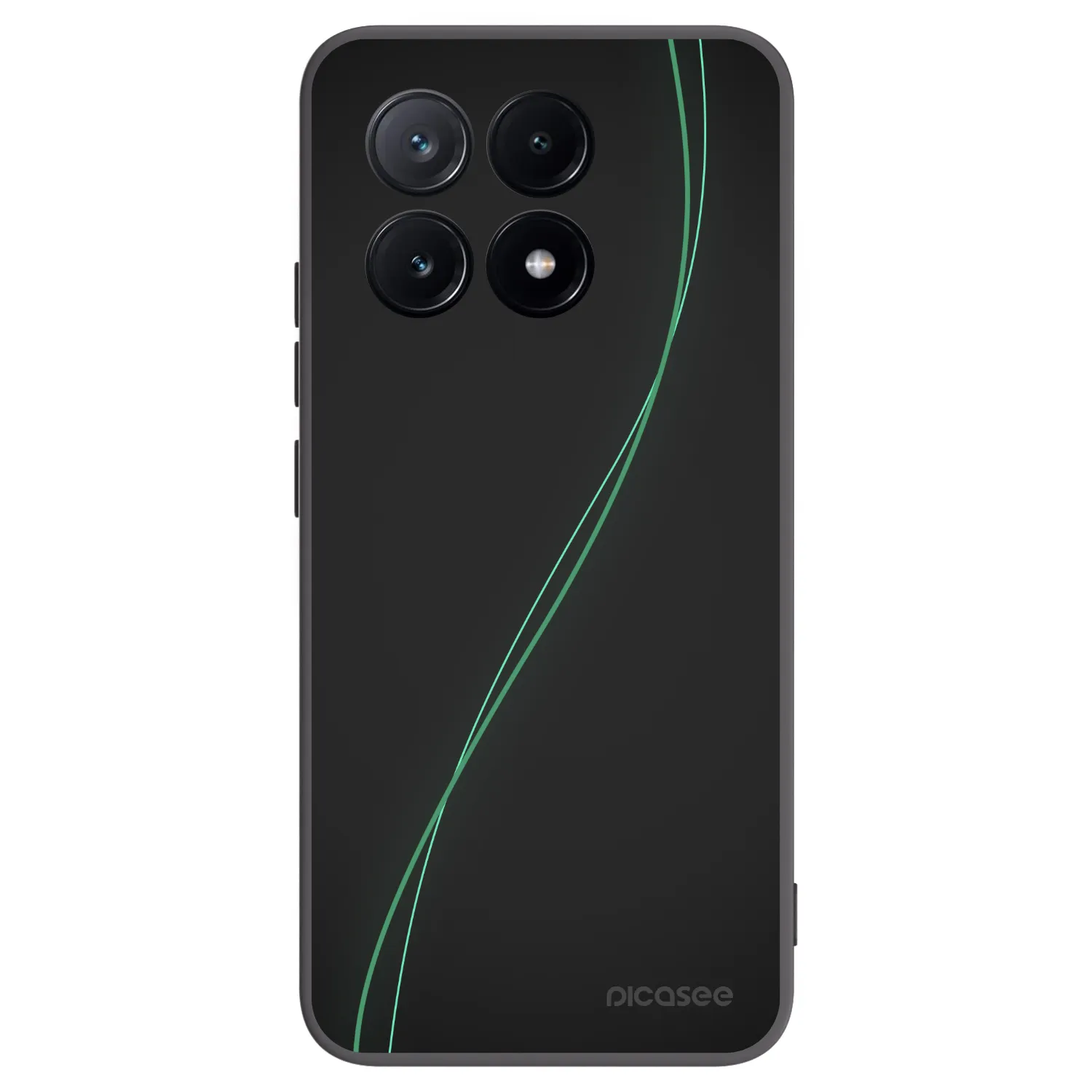 Picasee husă neagră din silicon pentru Xiaomi Poco X6 Pro - Be Different