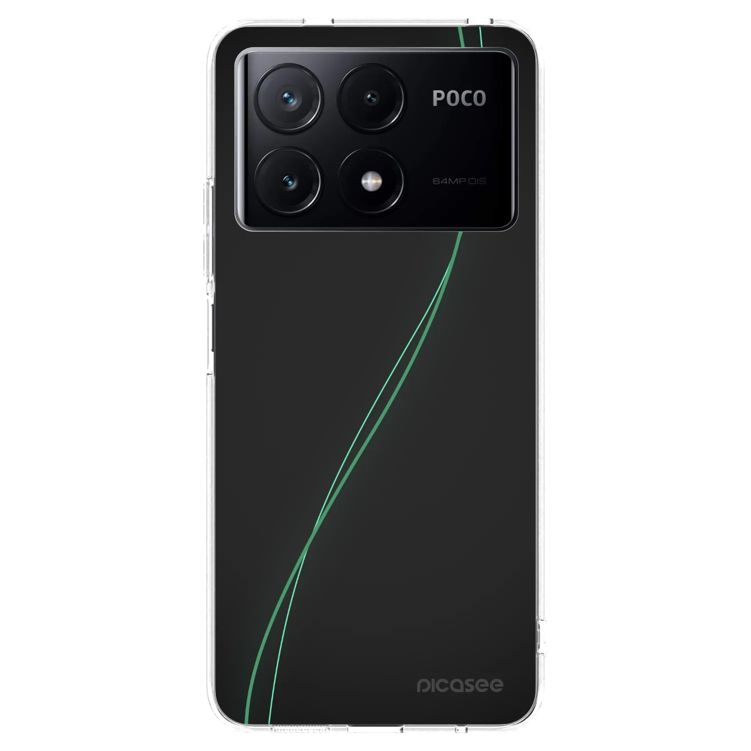 Picasee husă transparentă din silicon pentru Xiaomi Poco X6 Pro - Be Different