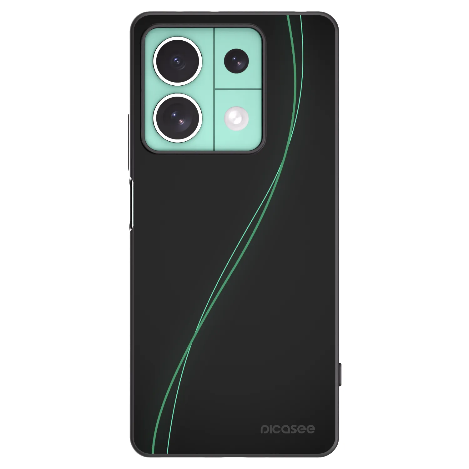 Picasee husă neagră din silicon pentru Xiaomi Redmi Note 13 5G - Be Different