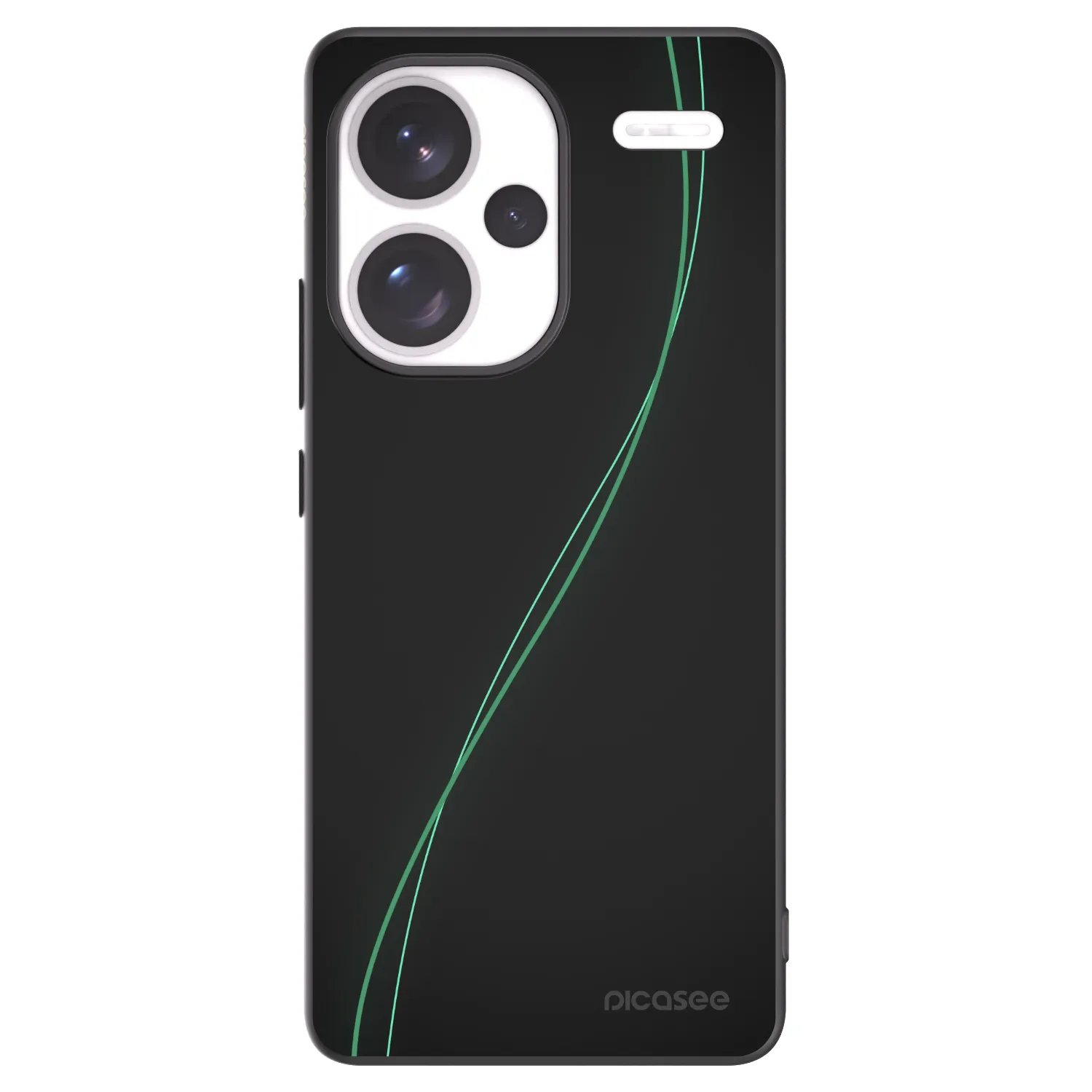 Picasee husă neagră din silicon pentru Xiaomi Redmi Note 13 Pro+ 5G - Be Different