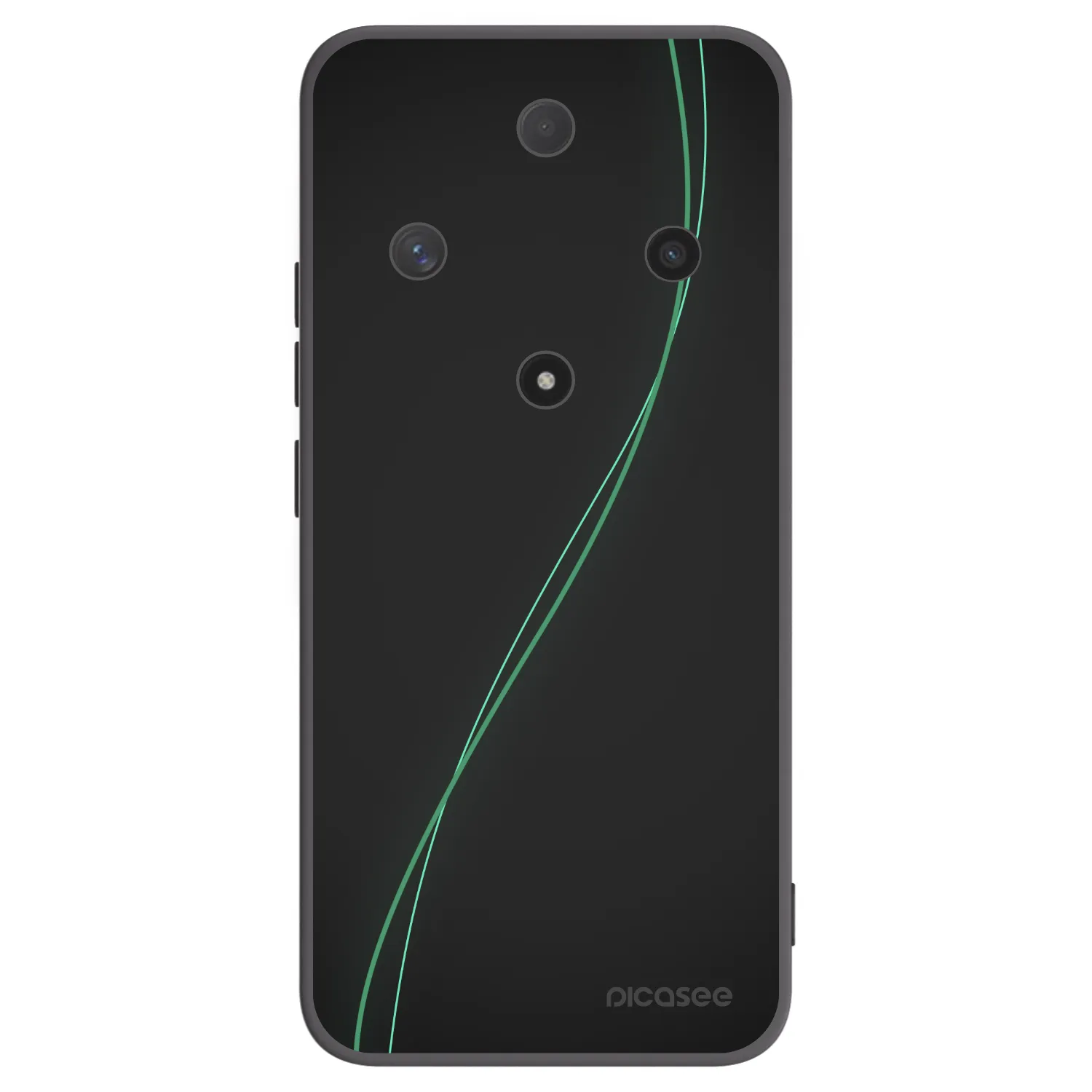 Picasee husă neagră din silicon pentru Honor Magic6 Lite 5G - Be Different