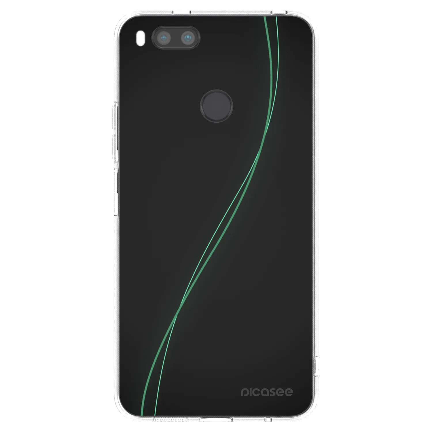 Picasee husă transparentă din silicon pentru Xiaomi Mi A1 Global - Be Different
