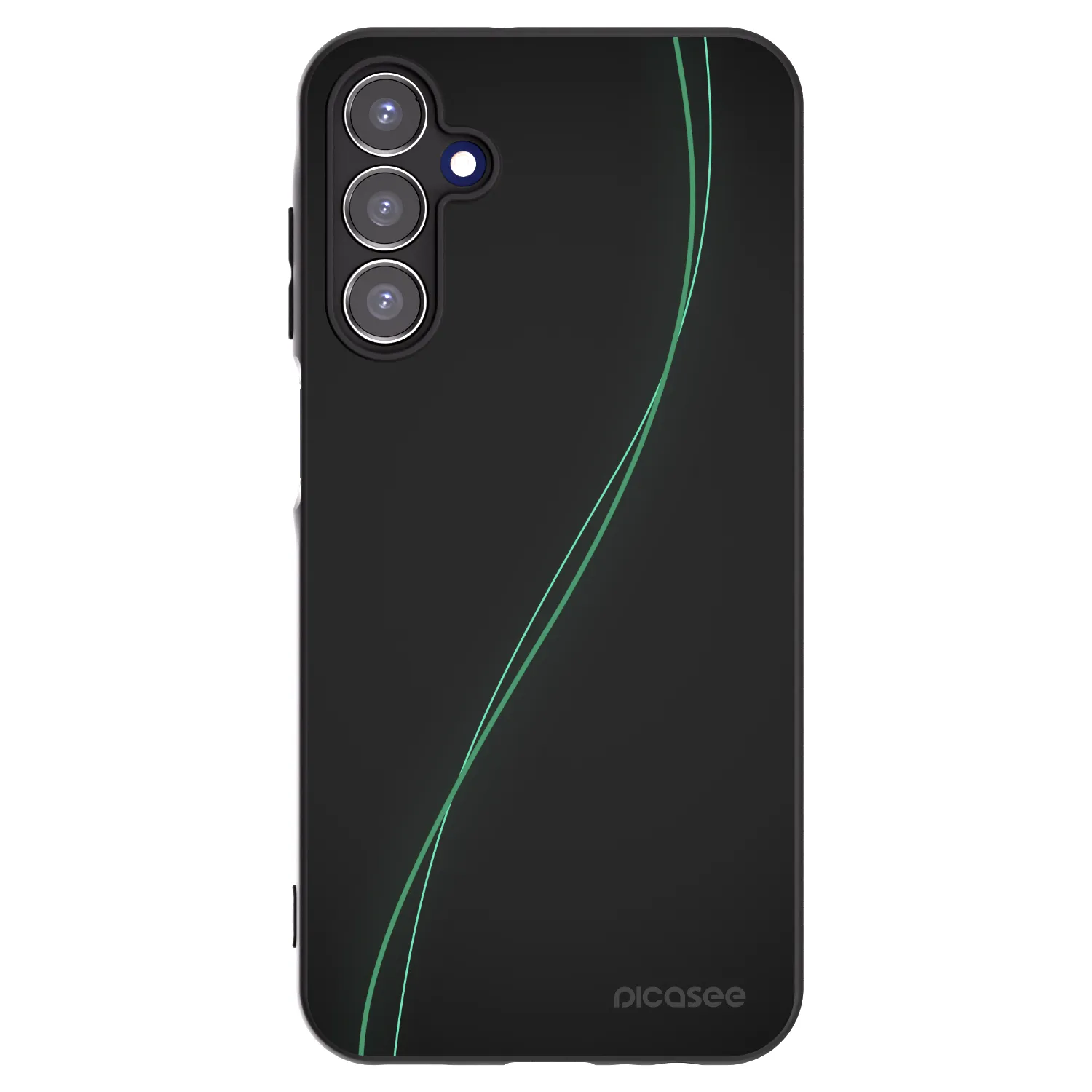 Picasee husă neagră din silicon pentru Samsung Galaxy A15 A155F 4G - Be Different