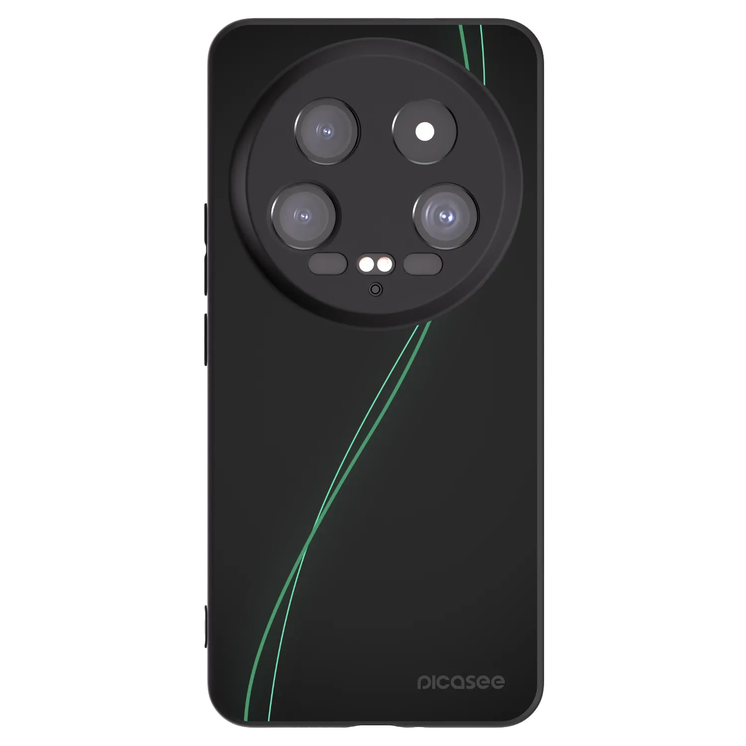 Picasee husă neagră din silicon pentru Xiaomi 14 Ultra - Be Different