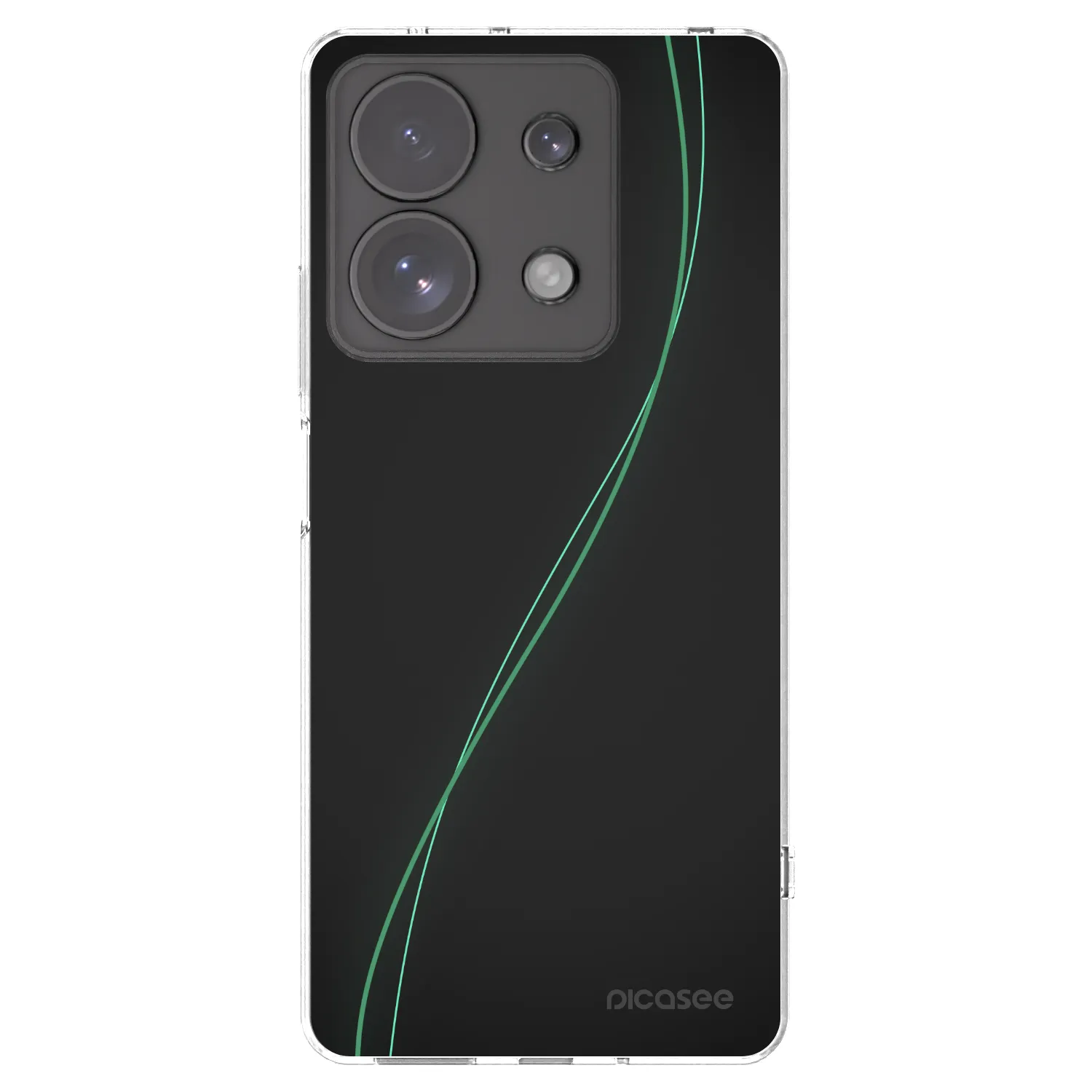 Picasee husă transparentă din silicon pentru Xiaomi Redmi Note 13 Pro 4G - Be Different