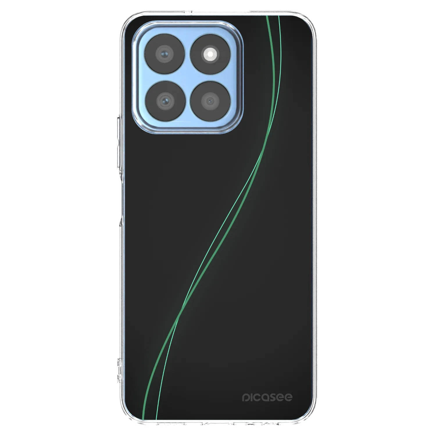 Picasee husă transparentă din silicon pentru Honor X8b - Be Different