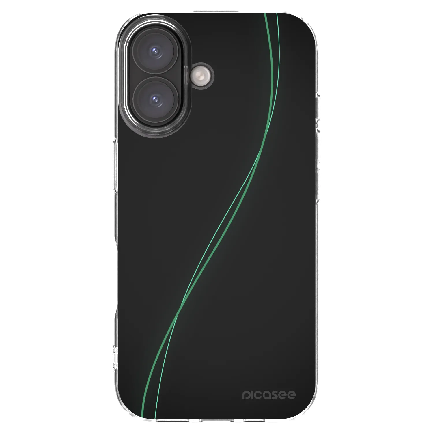 Picasee husă transparentă din silicon pentru Apple iPhone 16 - Be Different