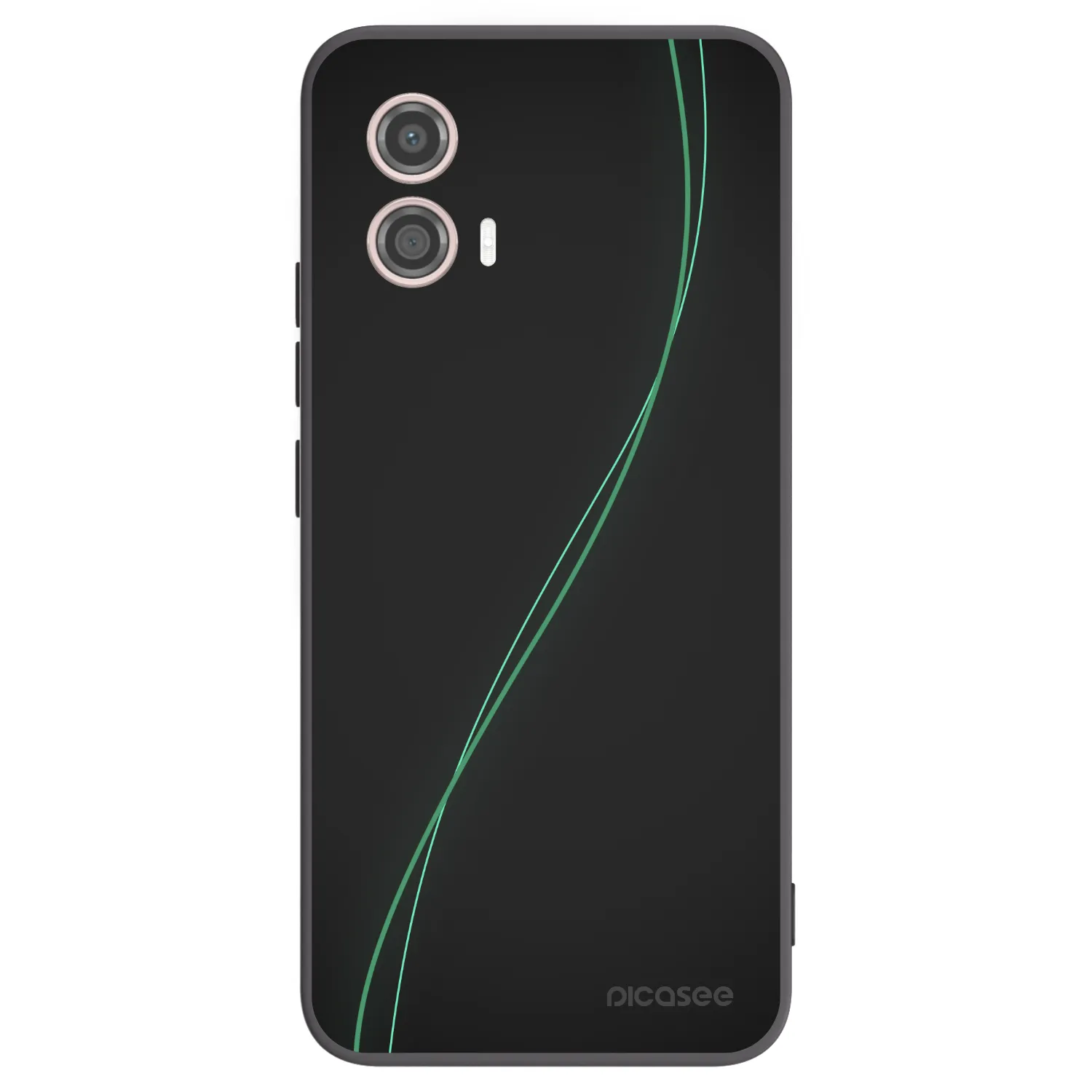 Picasee husă neagră din silicon pentru Motorola Moto G53 5G - Be Different
