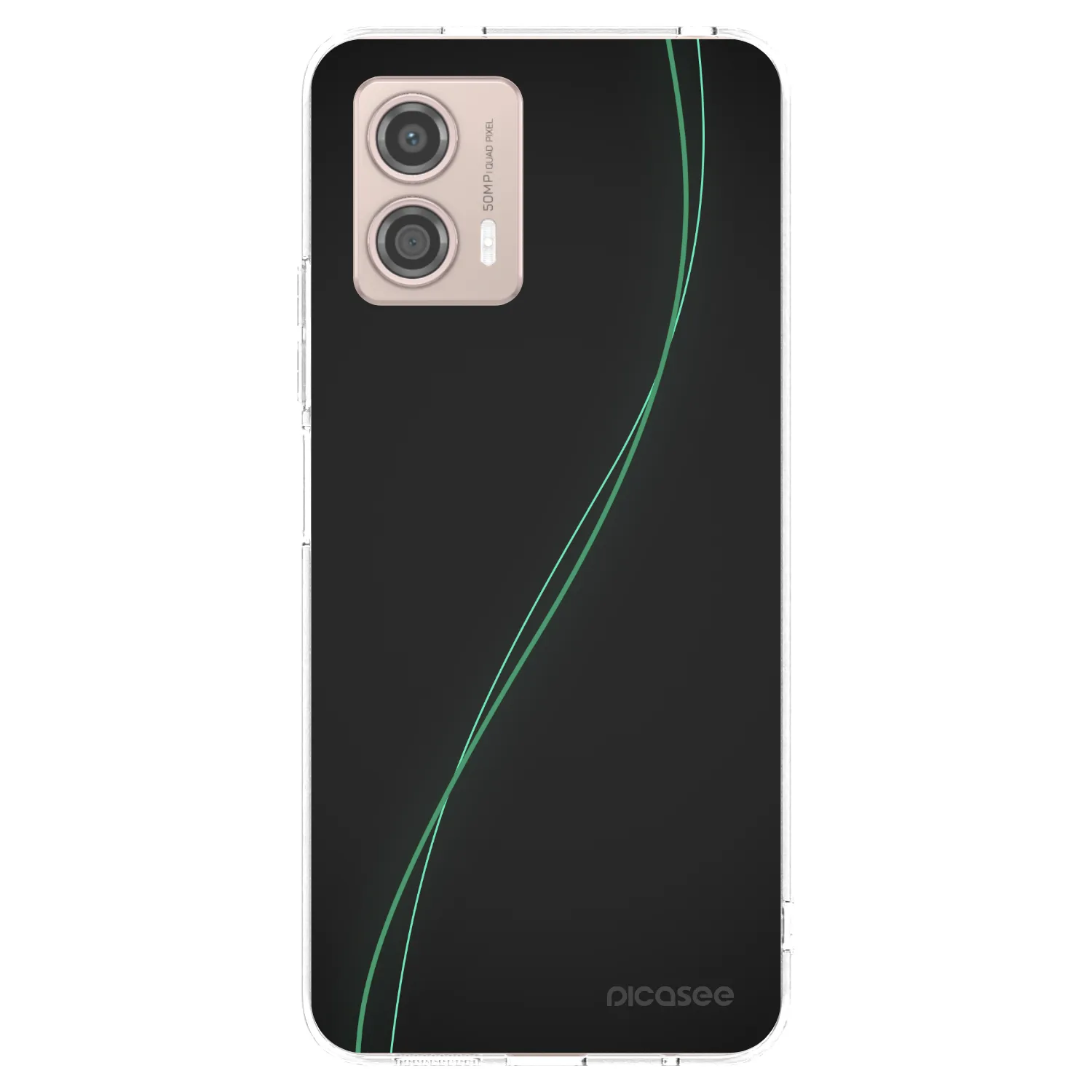 Picasee husă transparentă din silicon pentru Motorola Moto G53 5G - Be Different