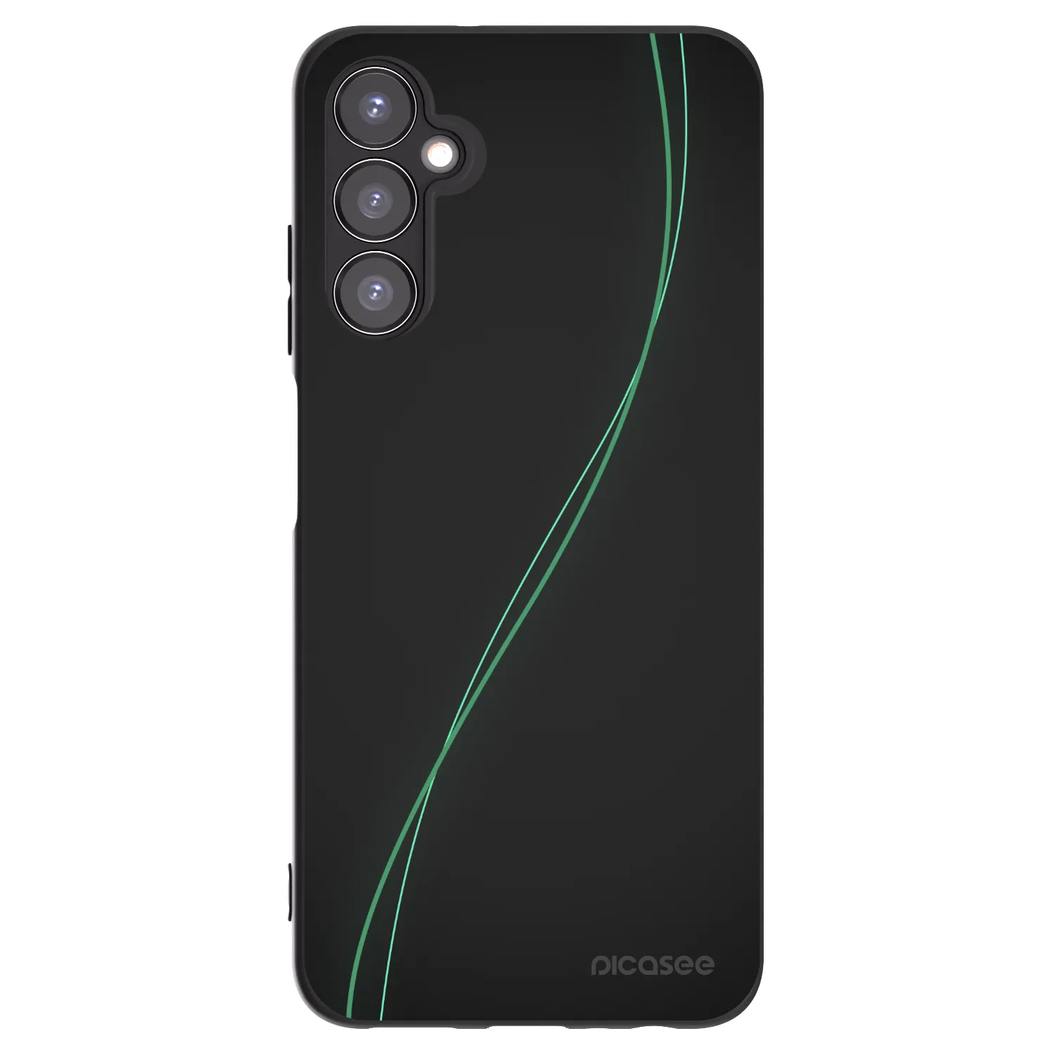 Picasee husă neagră din silicon pentru Samsung Galaxy A05s A057G - Be Different
