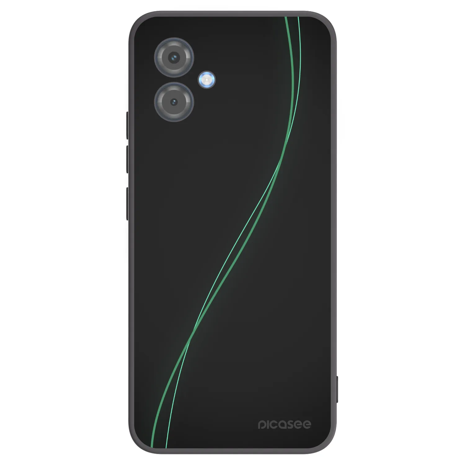 Picasee husă neagră din silicon pentru Motorola Moto G14 - Be Different