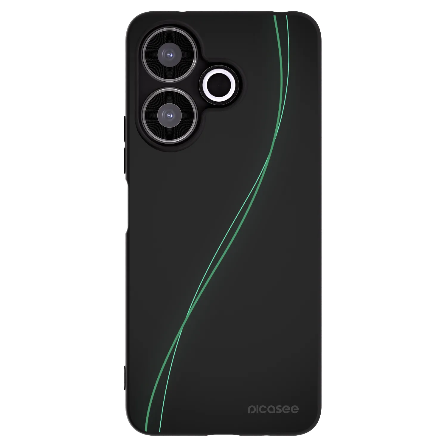 Picasee husă neagră din silicon pentru Xiaomi Redmi 13 4G - Be Different