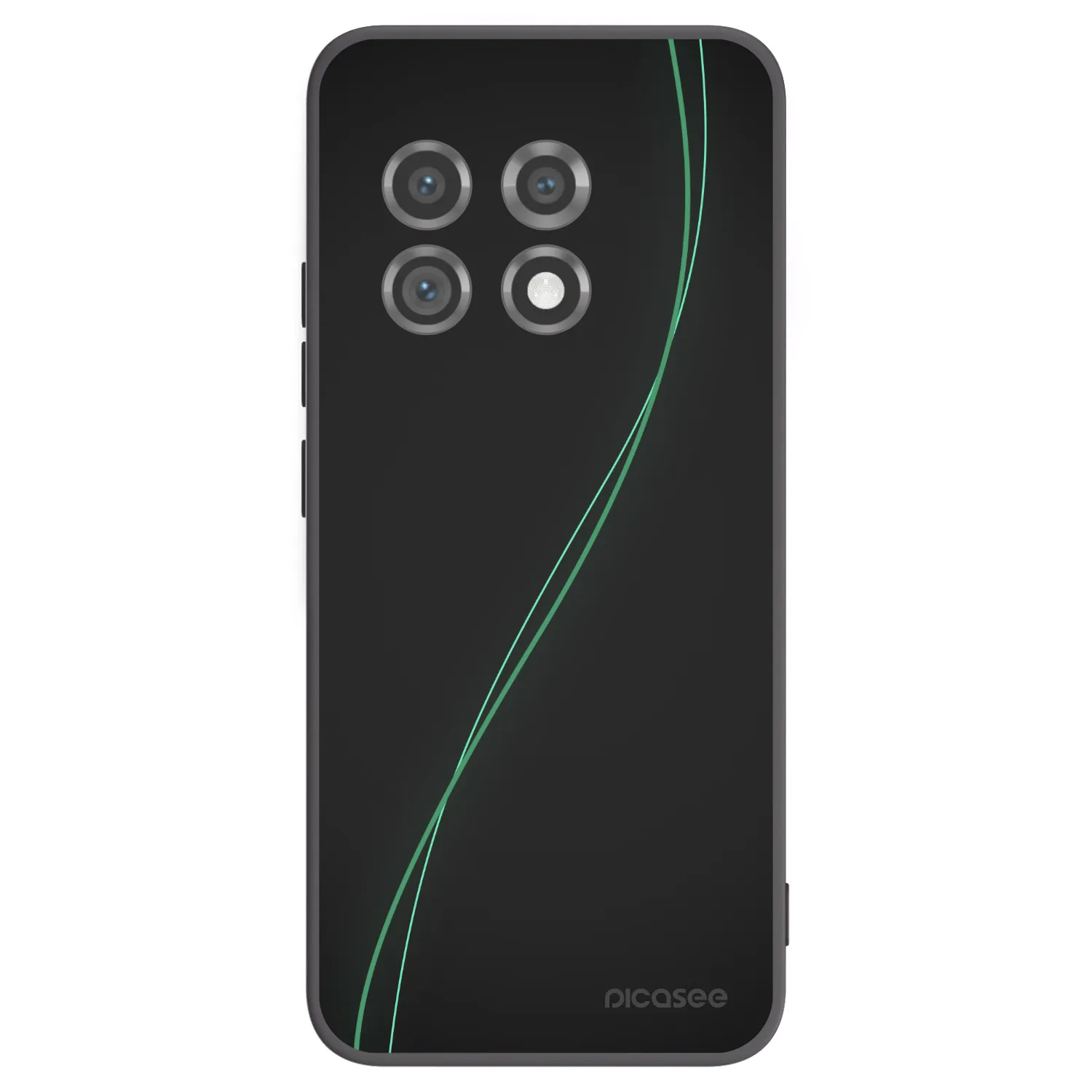 Picasee husă neagră din silicon pentru OnePlus 11 5G - Be Different
