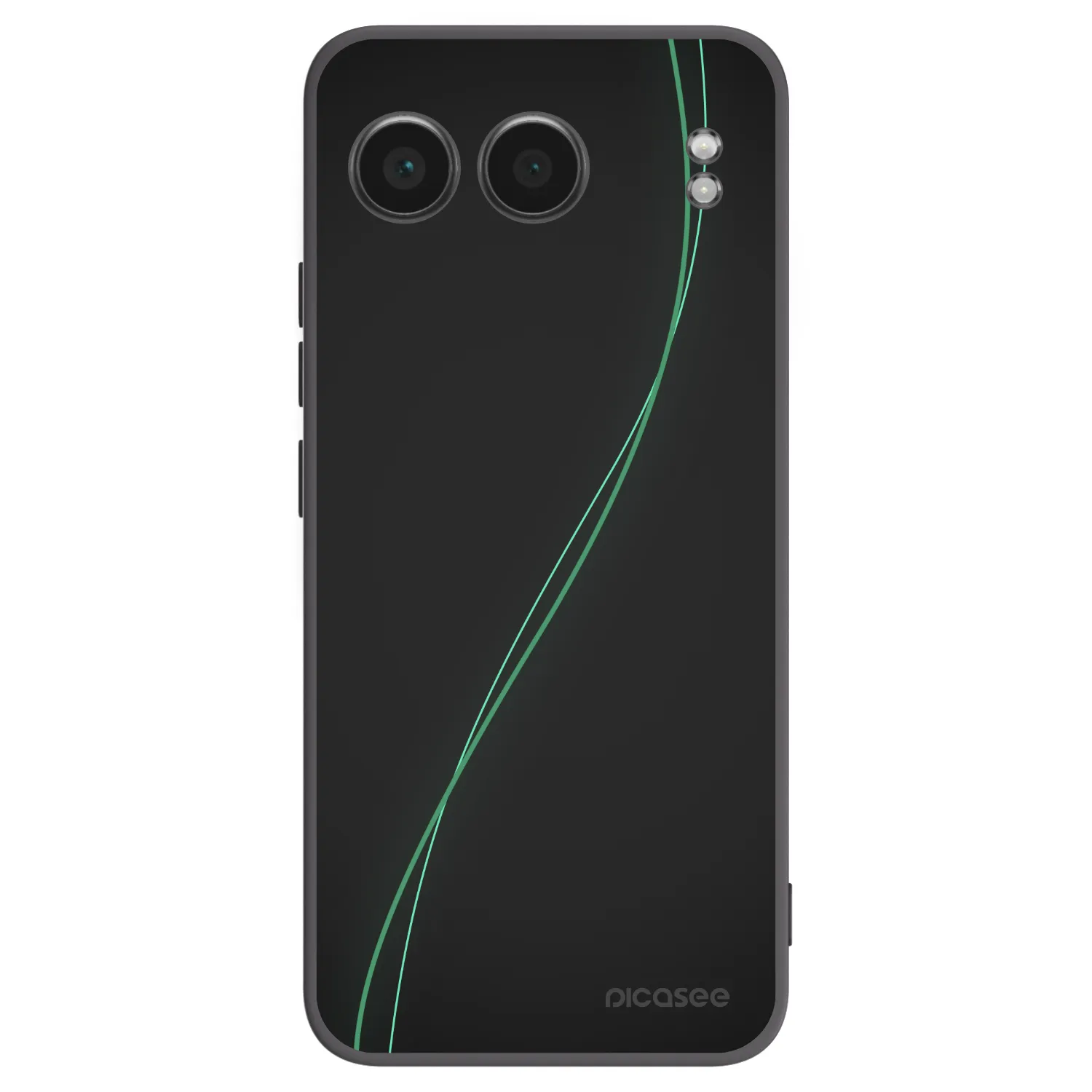 Picasee husă neagră din silicon pentru OnePlus Nord 4 - Be Different