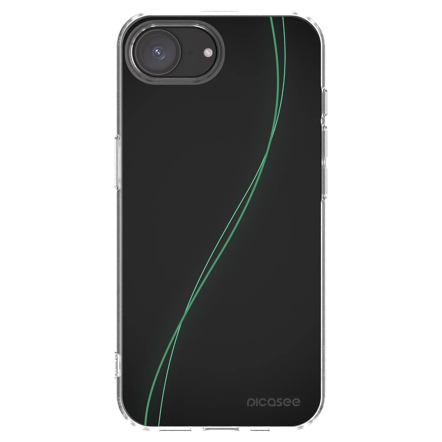 Picasee husă transparentă din silicon pentru Apple iPhone 16e - Be Different