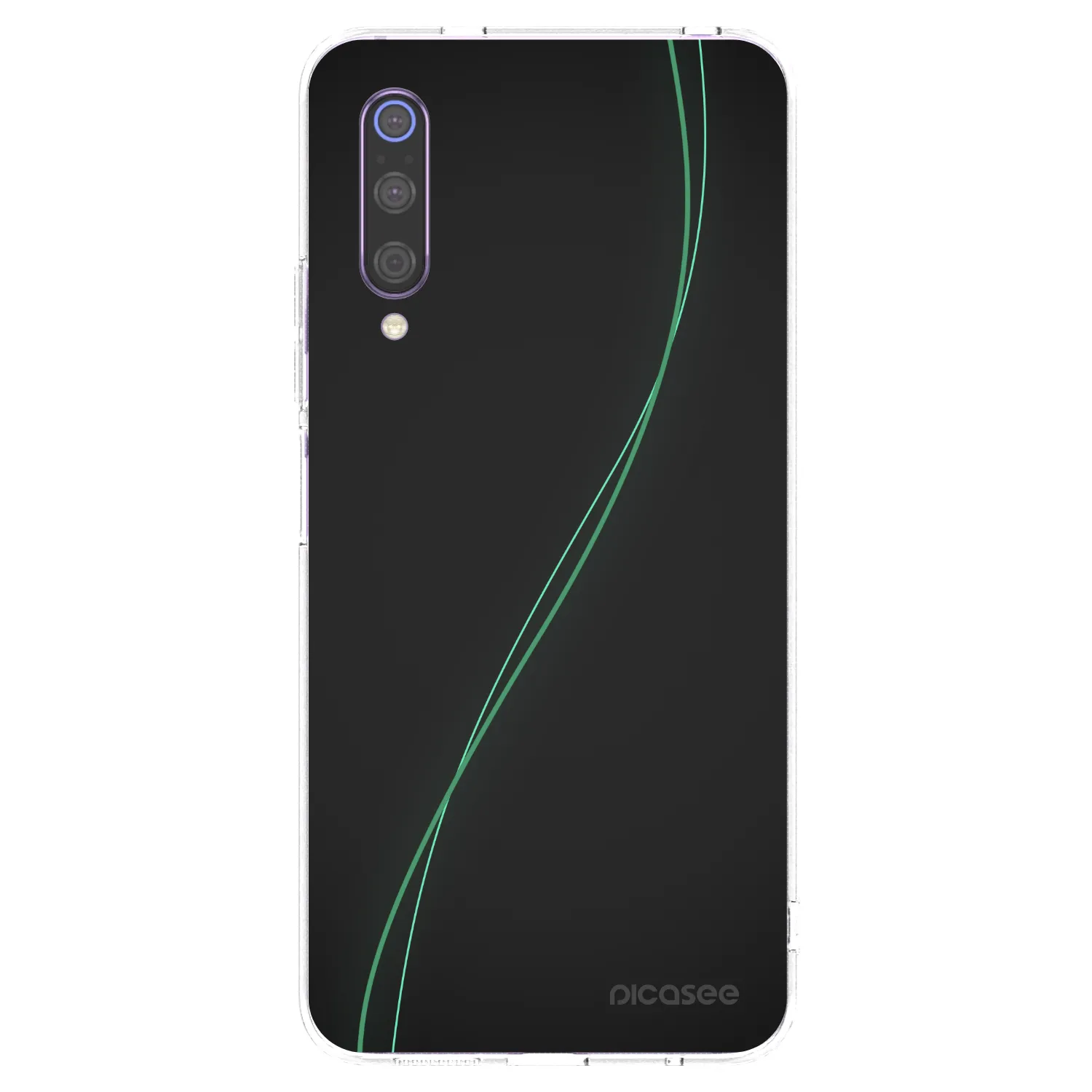 Picasee husă transparentă din silicon pentru Xiaomi Mi 9 - Be Different
