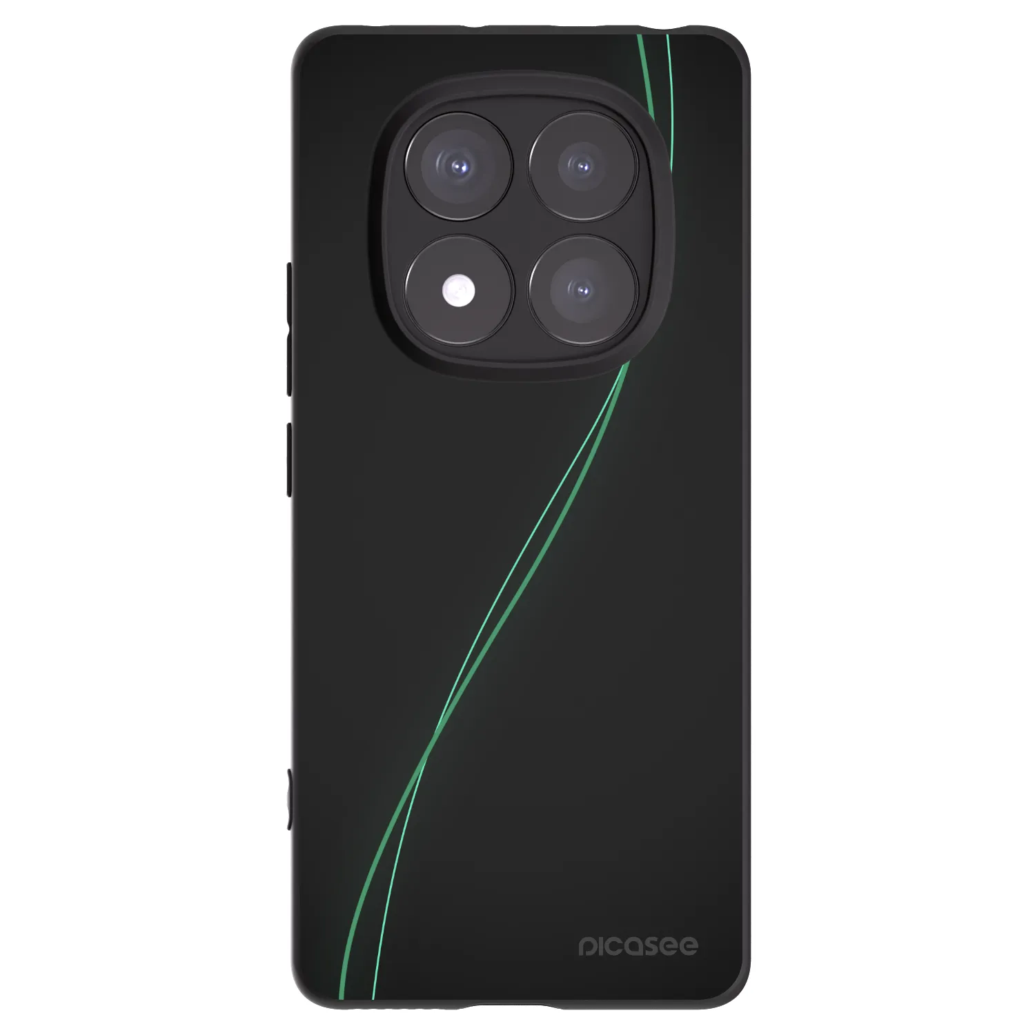 Picasee husă neagră din silicon pentru Xiaomi Redmi Note 14 Pro+ 5G - Be Different