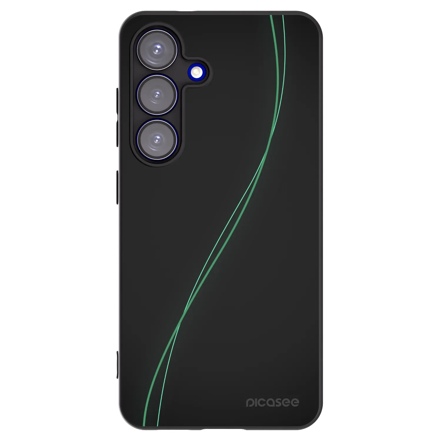 Picasee husă neagră din silicon pentru Samsung Galaxy S25 5G - Be Different